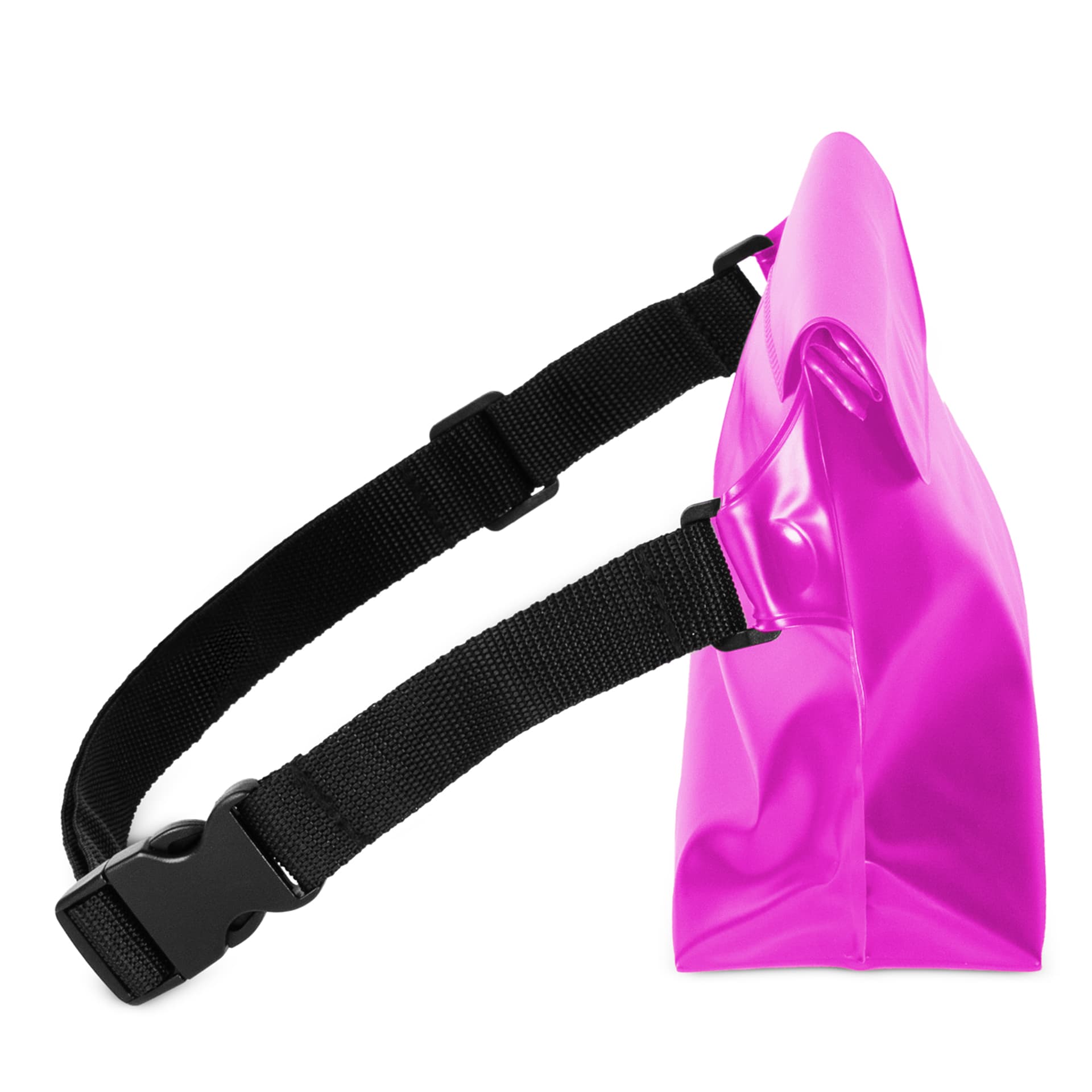 

Saszetka nerka wodoodporna PVC na telefon dokumenty Outdoor - różowa