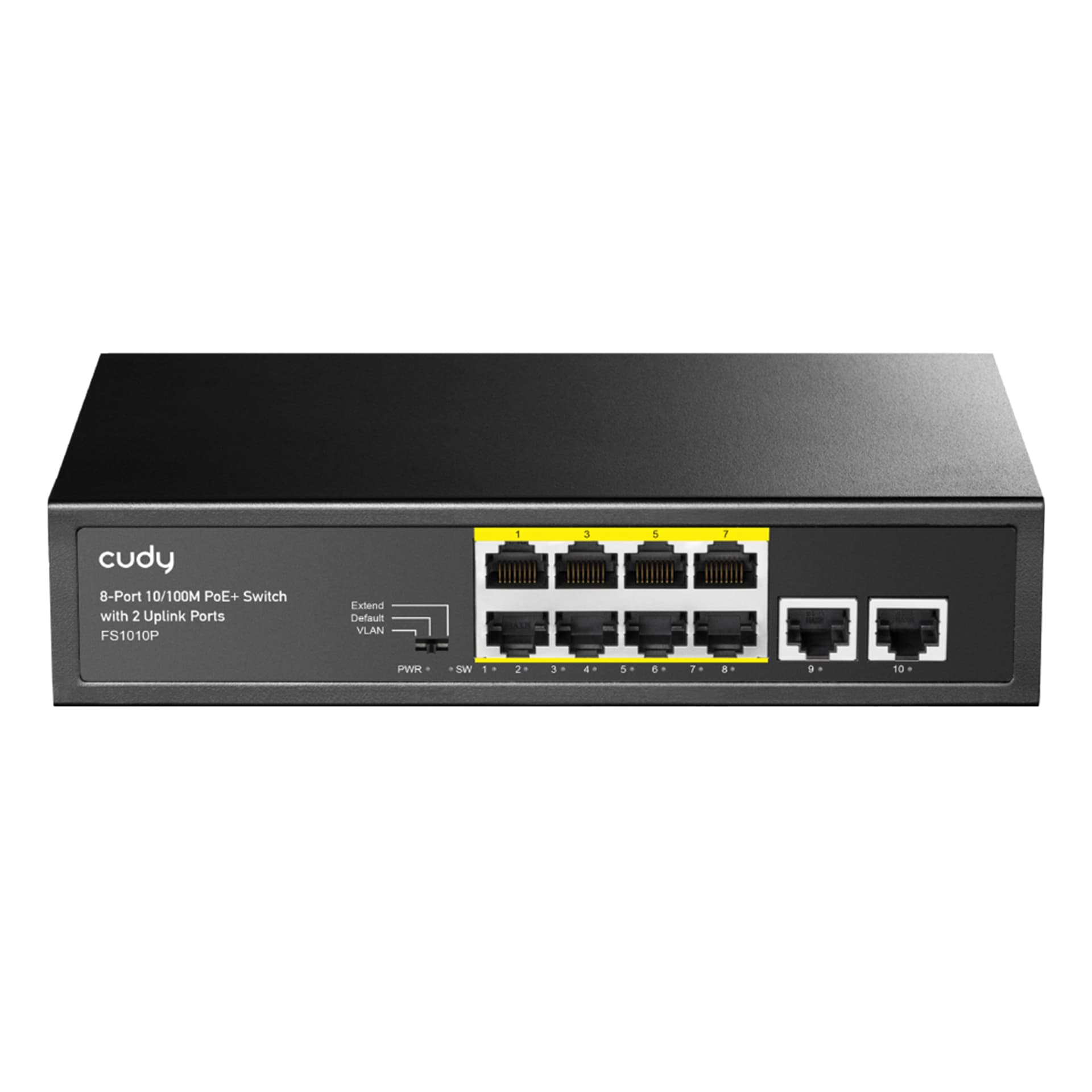 

SWITCH PoE+ 10port FS1010P 120W VLAN CCTV 250m