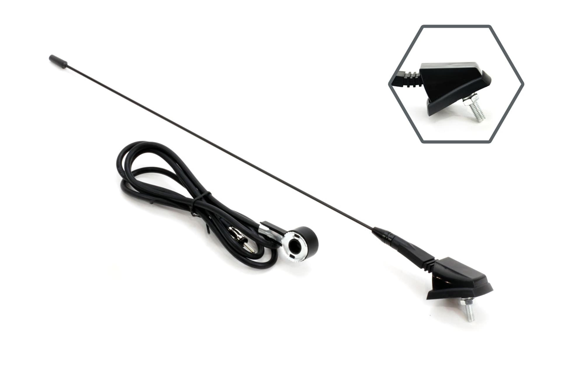 

Antena samochodowa 41cm 5mm adapter ant01