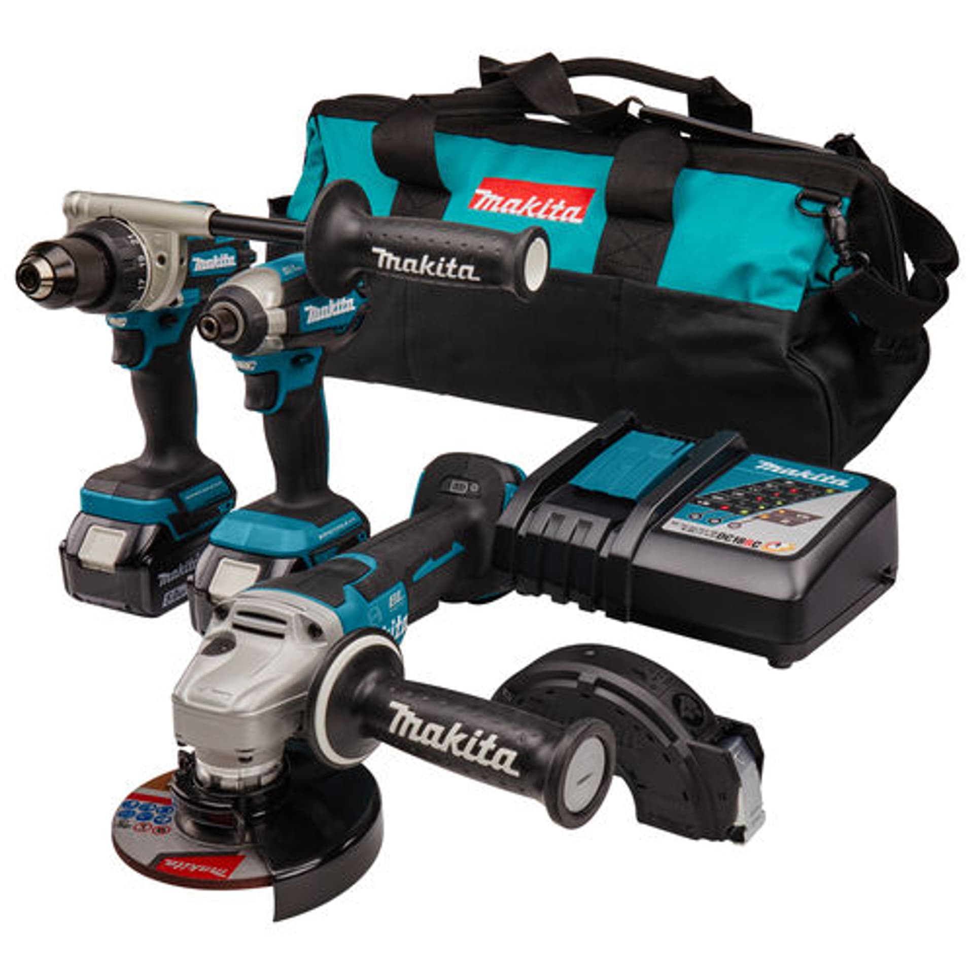 

ZESTAW COMBO 18V DDF486+DTD153+DGA508 2*5.0AH
