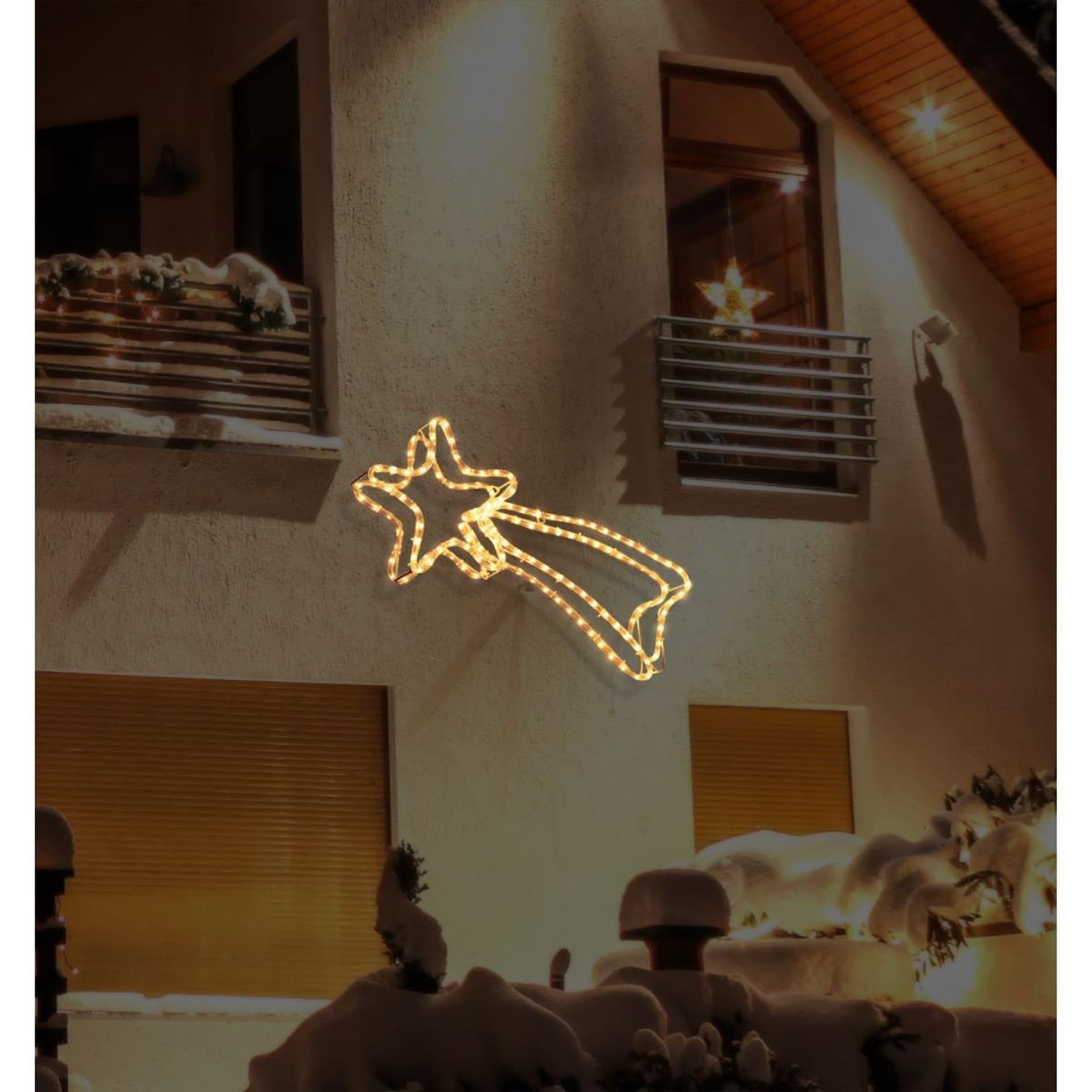 

LAMPKA DEKORACYJNA ŚWIĄTECZNA KOMETA 3D 144 LED ZEW
