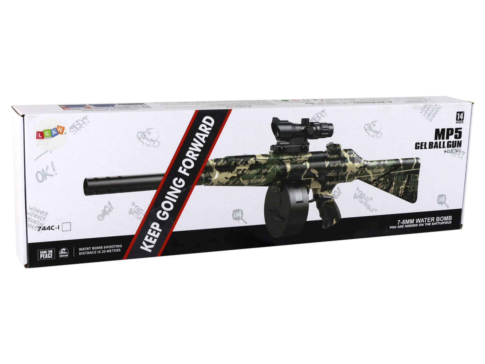 

Karabin Pistolet Dla Dzieci Na Kulki Wodne 20 Metrów