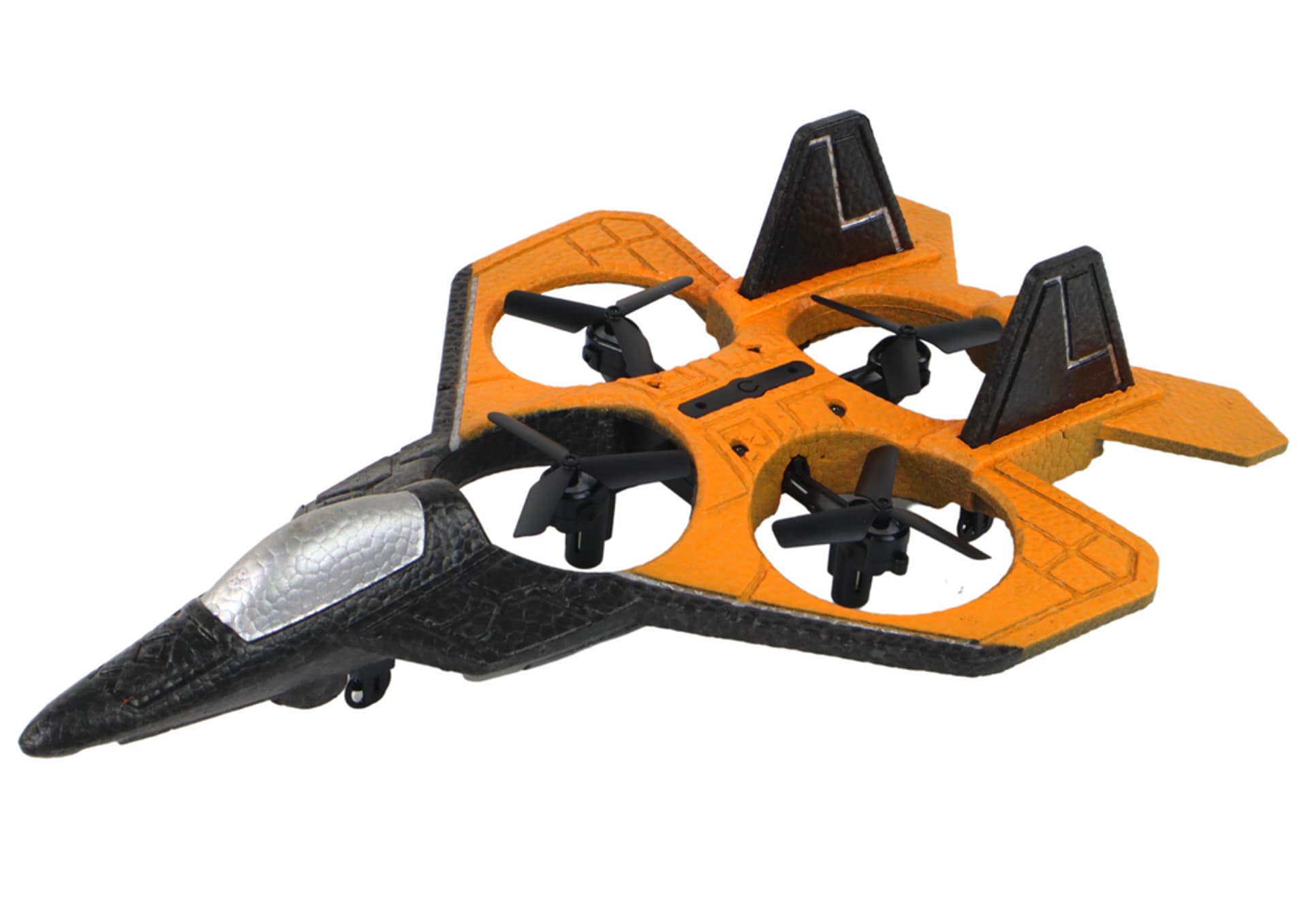 

Samolot Dron RC Pomarańczowy Myśliwiec Zdalnie Sterowany Pilot