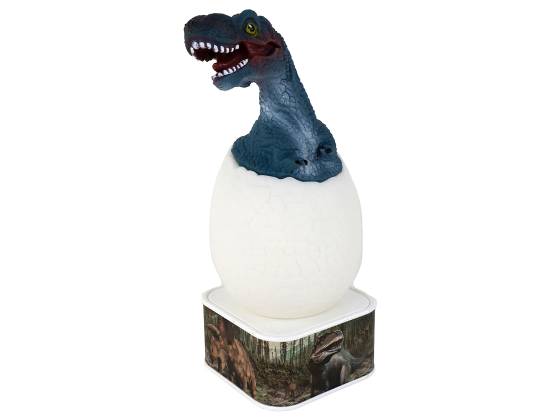 

Lampka Jajko Dinozaur LED Micro USB Niebieski T-Rex
