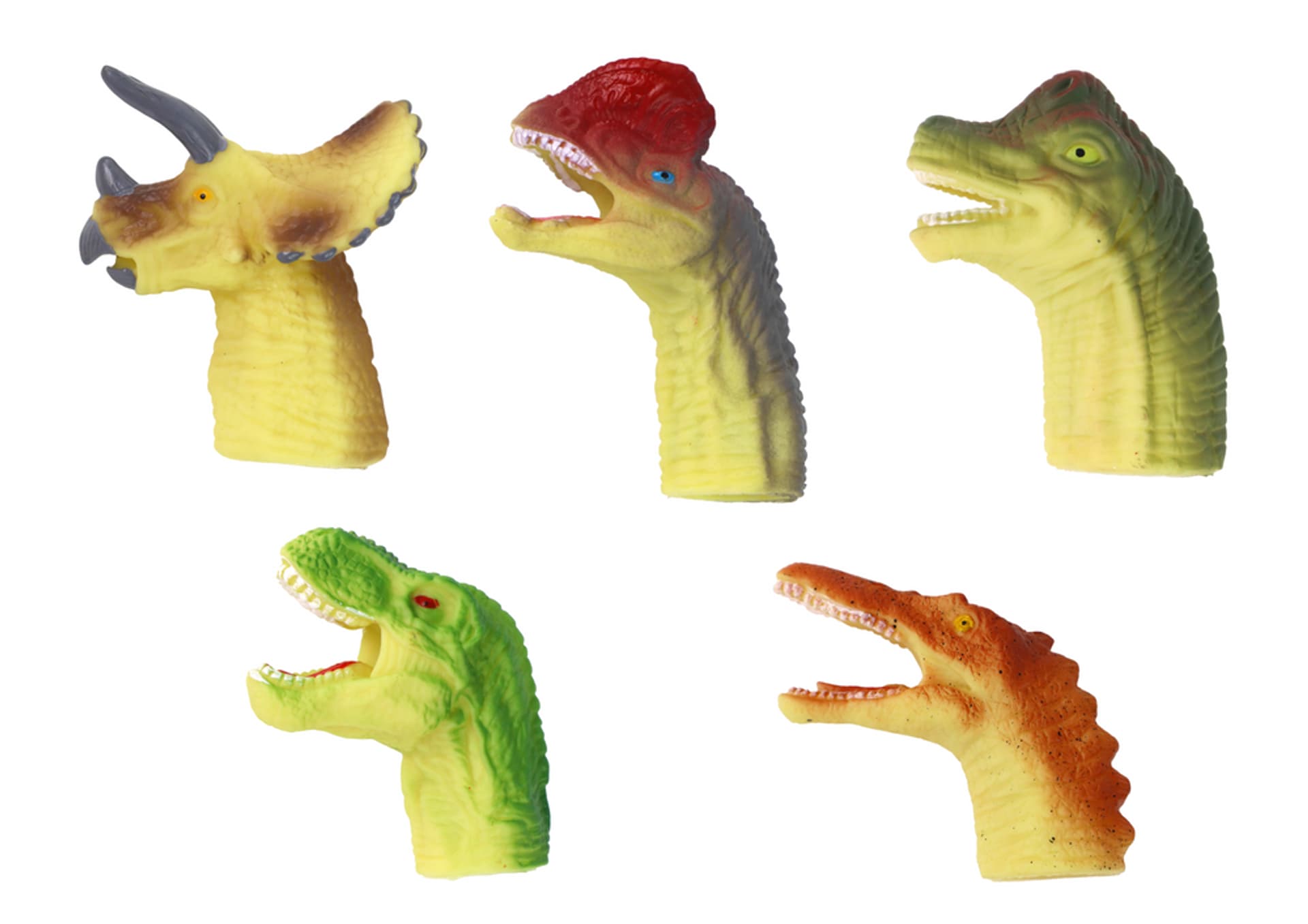 

Dinozaury Na Palce Gumowe Sensoryczne Pacynki