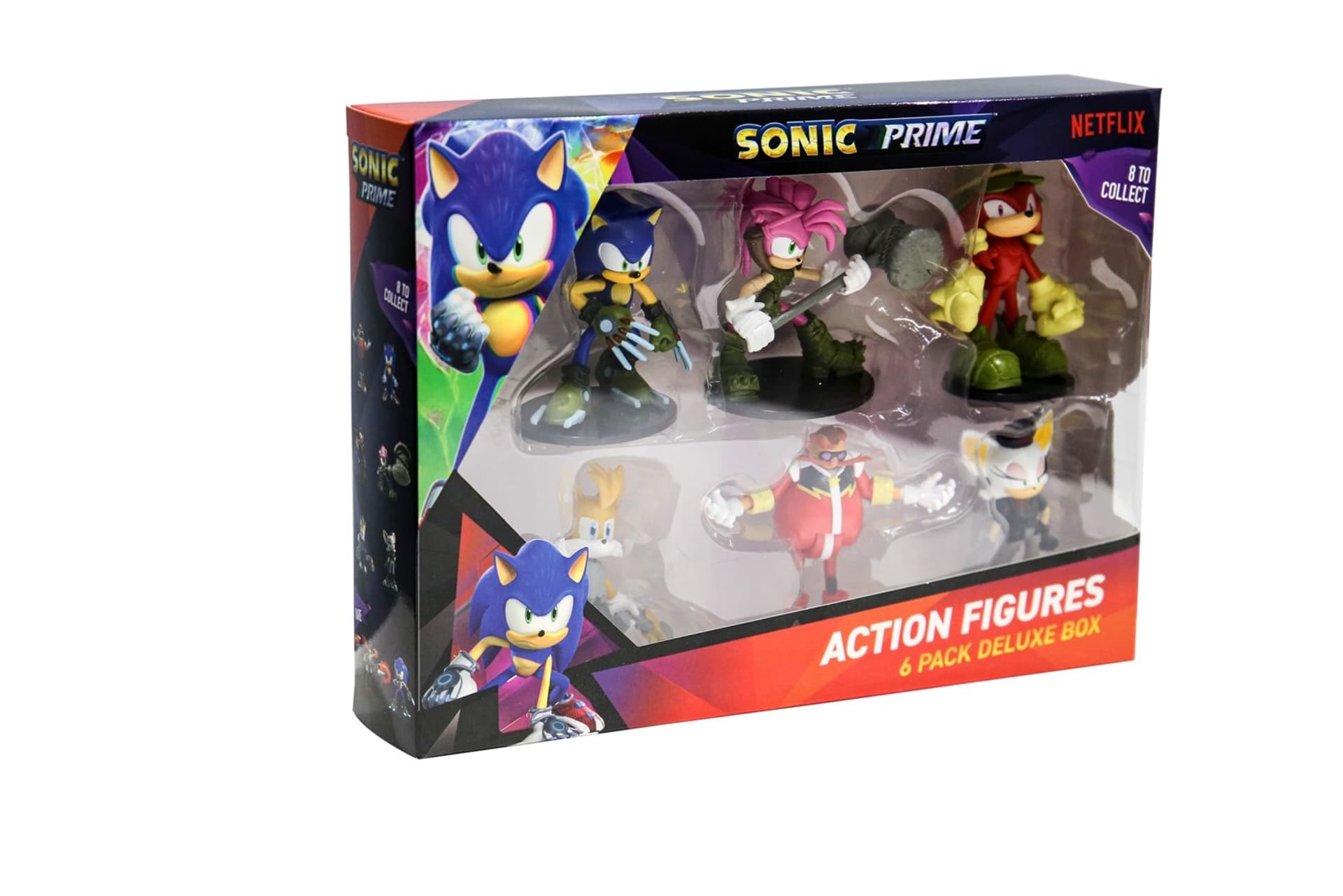 

SONIC PRIME - FIGURKA AKCJI - ZESTAW 6 FIGUREK [DELUXE BOX]