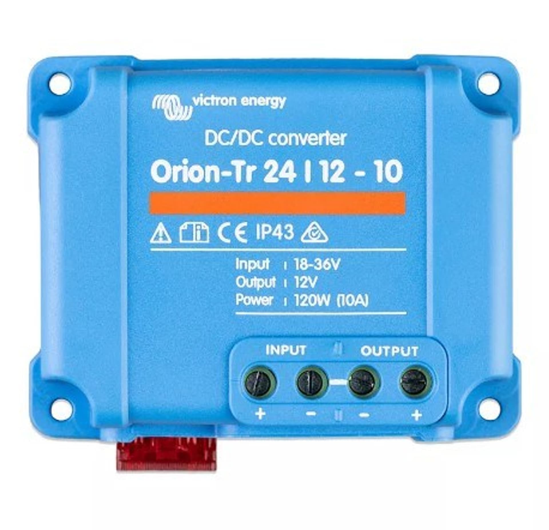 

Przetwornica DC/DC Victron Energy Orion-Tr 24/12-10 18, 35 V 12 A 120 W (ORI241210200R)