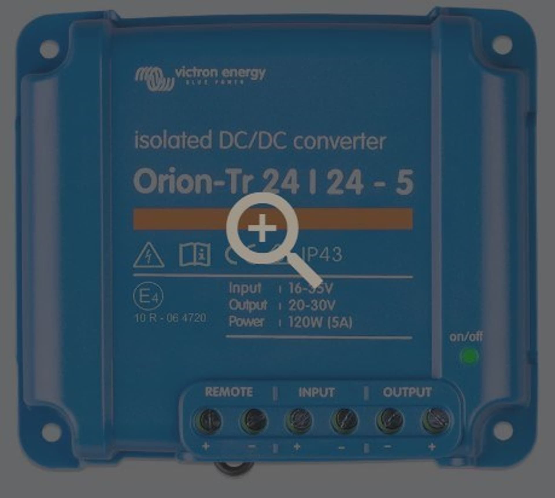 

Przetwornica DC/DC Victron Energy 16-35 V 5 A (ORI242410110R)