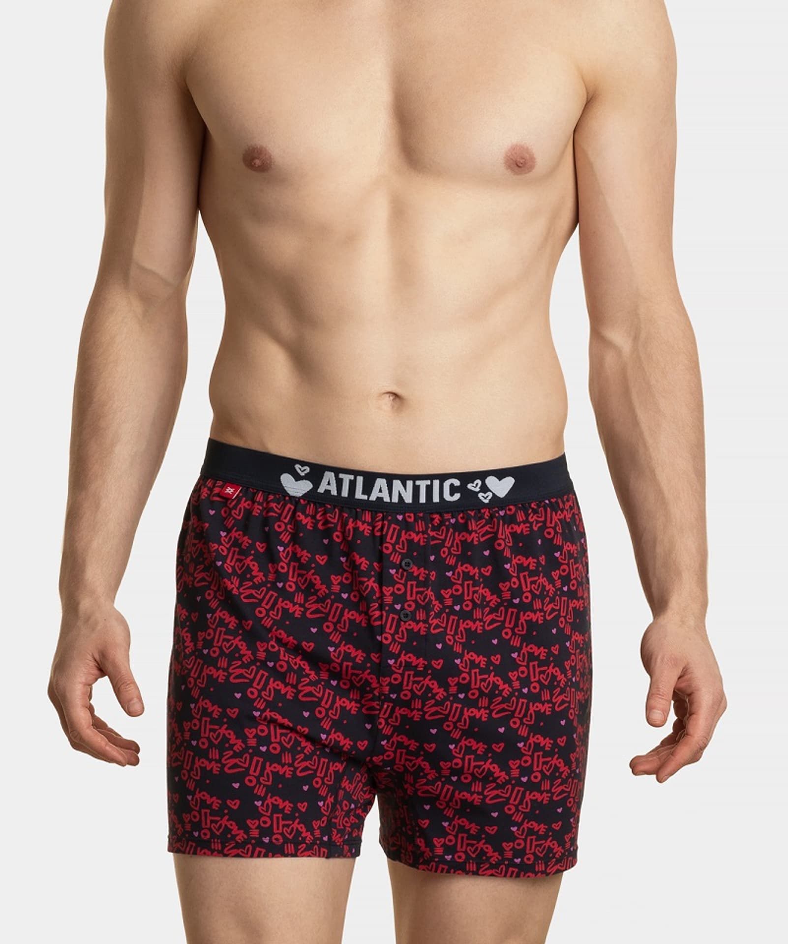 

BOKSERKI ATLANTIC 2GMB-003 JZ23 (kolor czerwony - granat, rozmiar XL)