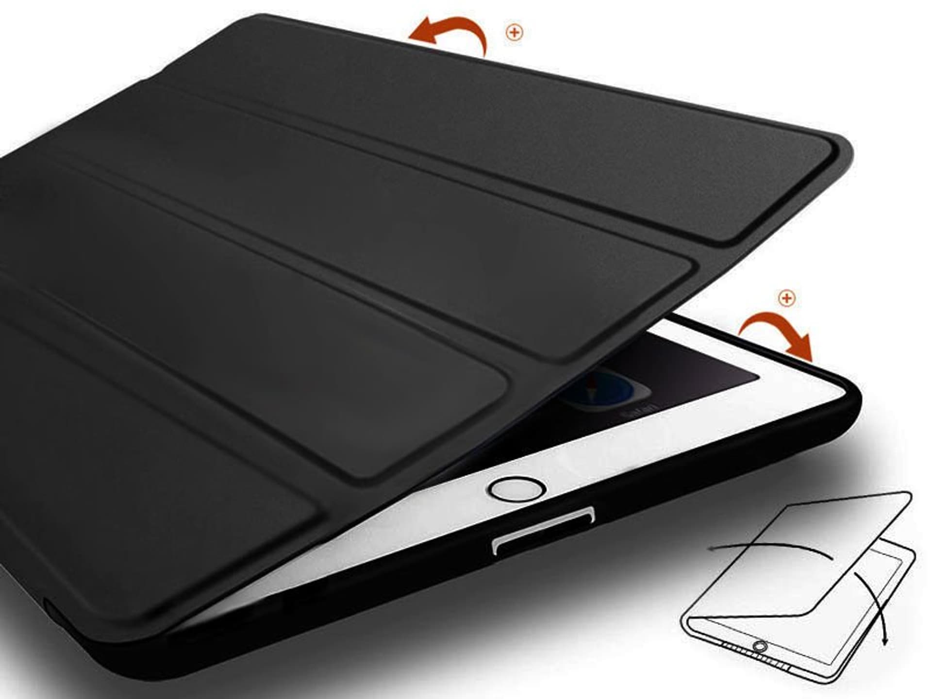 

Etui Alogy Smart Case do Apple iPad 2 3 4 Czarne