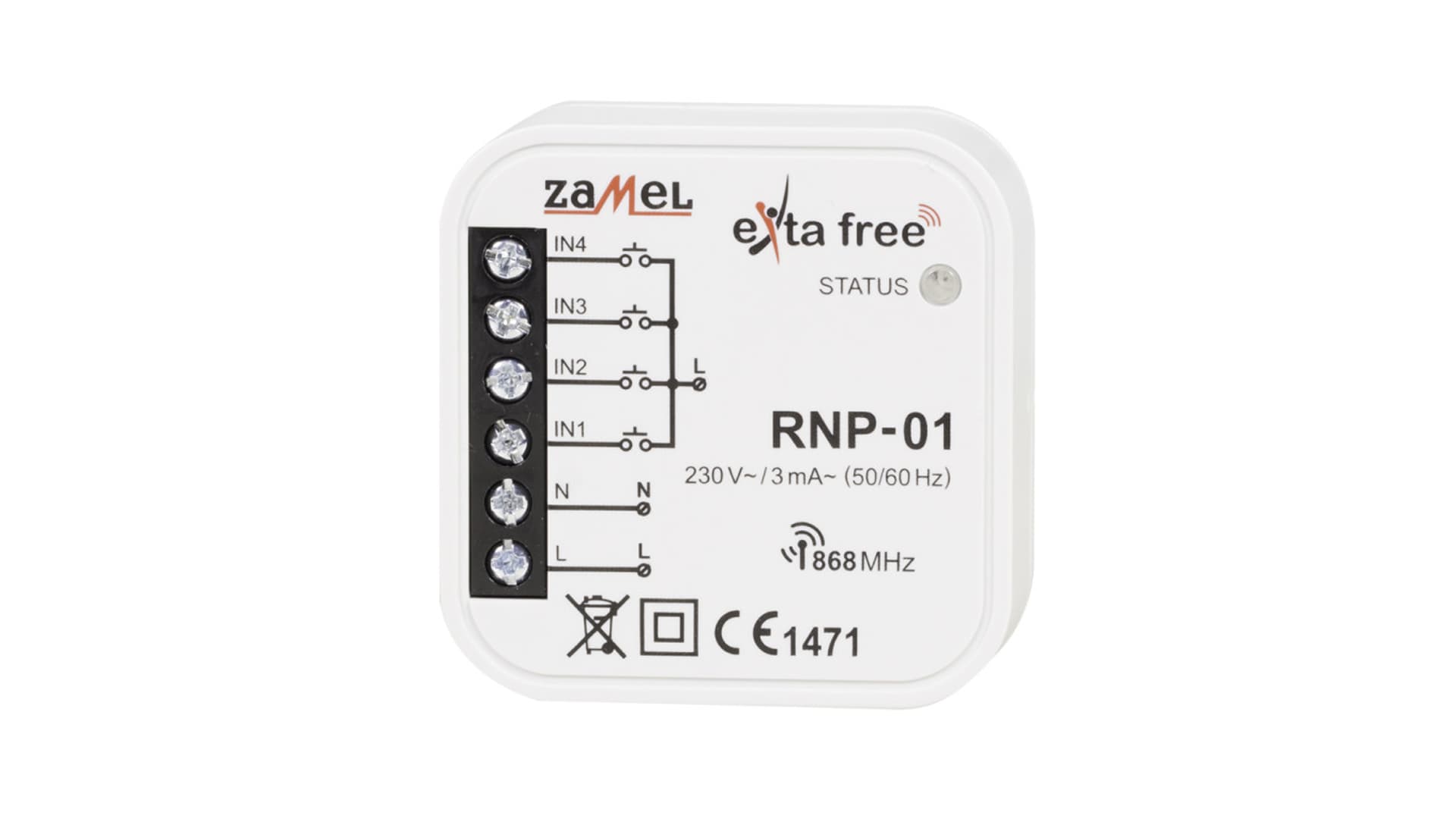 

Nadajnik radiowy dopuszkowy RNP-01 EXF10000034