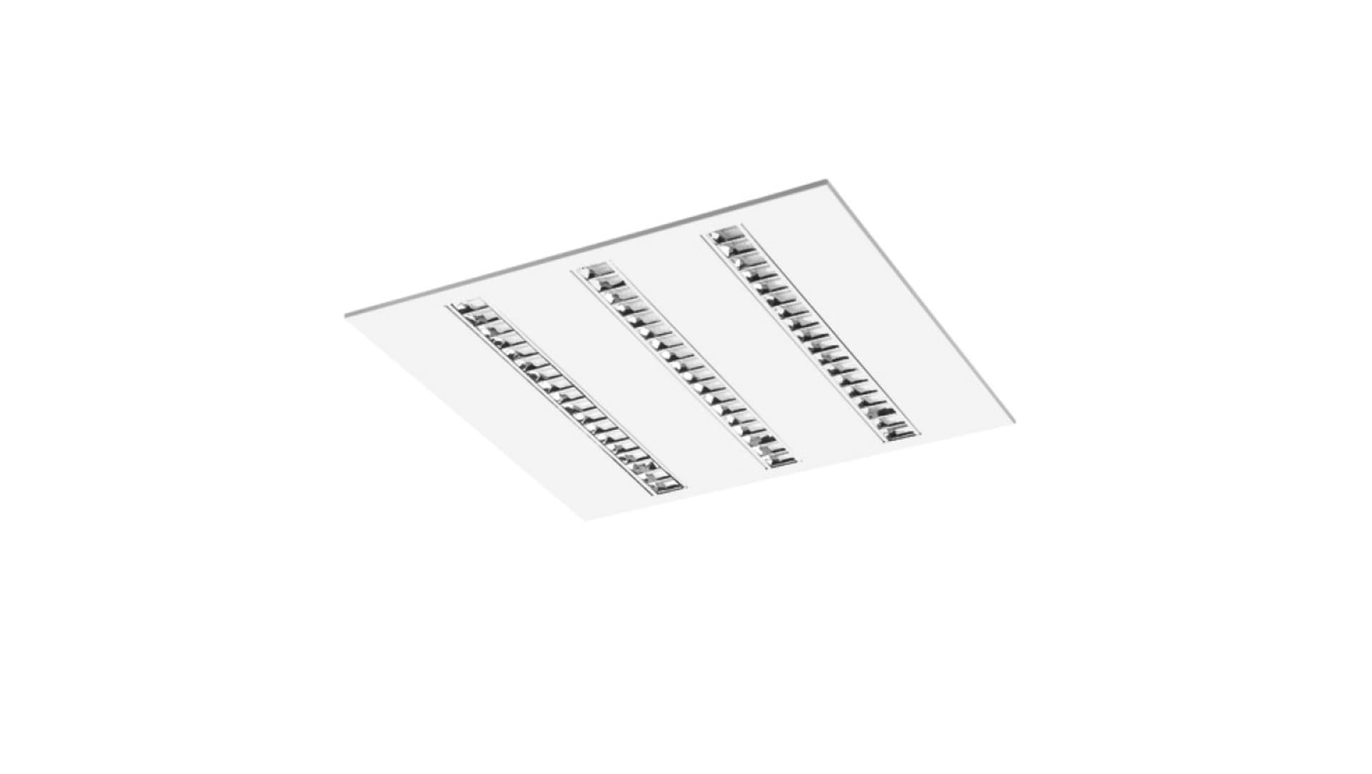 

Oprawa nastropowa LED PARABOLIC LED NT 3xLED 4000K 43W 600x600mm Biały PX2070136