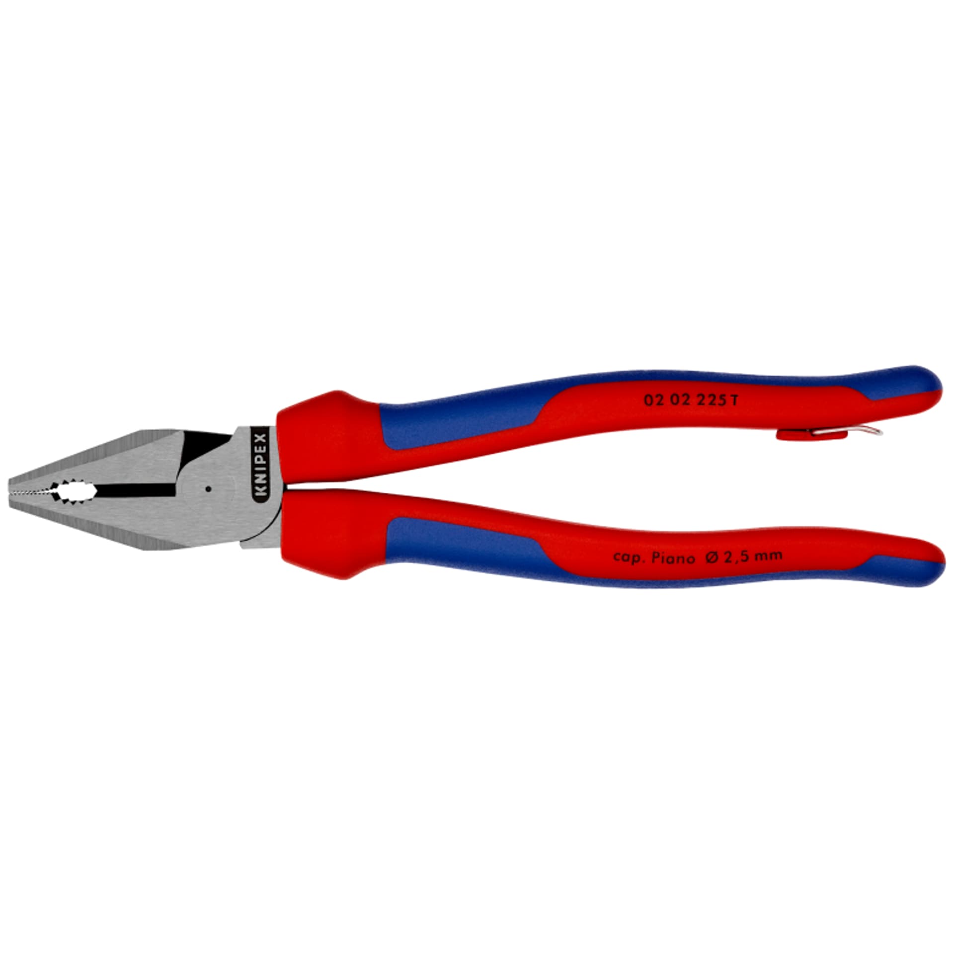 

Szczypce uniwersalne o zwiększonym przełożeniu 02 02 225 T KNIPEX