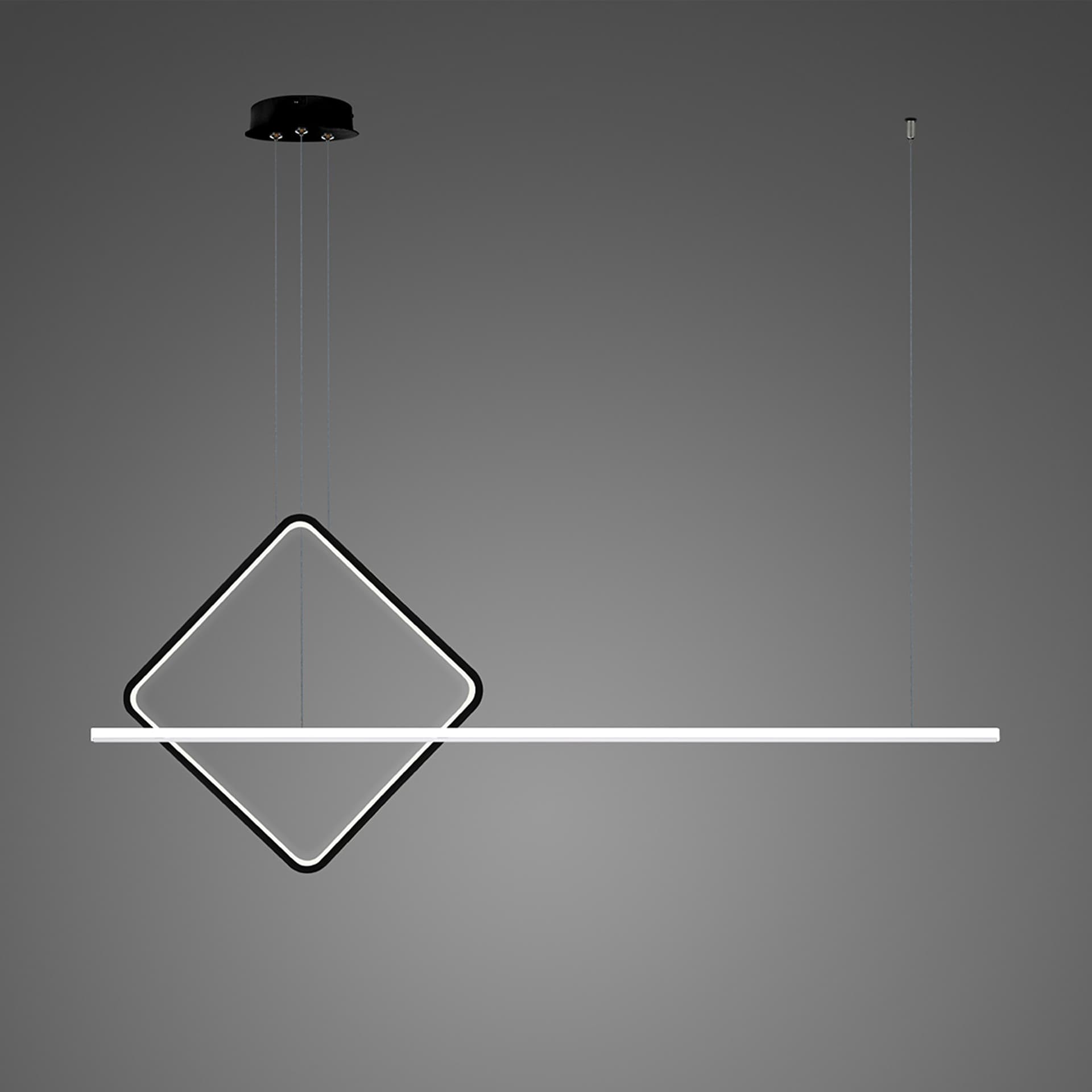 

Lampa wisząca LINEA No.4 A 40 cm czarno-biała 3k Altavola Design (Barwa światła delikatnie ciepła, Kolor Czarny, Możliwość ściemniania nie)
