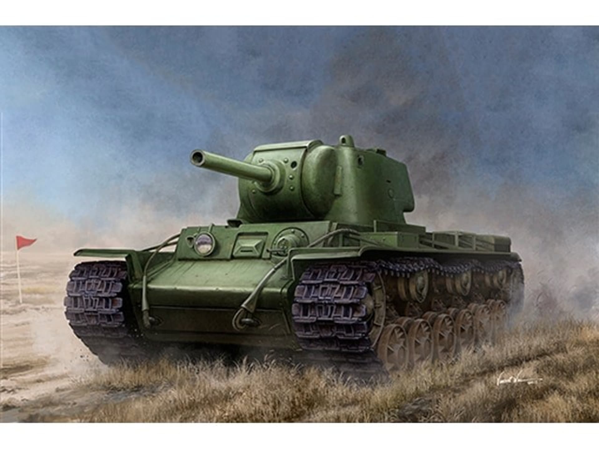 

Model plastikowy Rosyjski czołg ciężki KV-9
