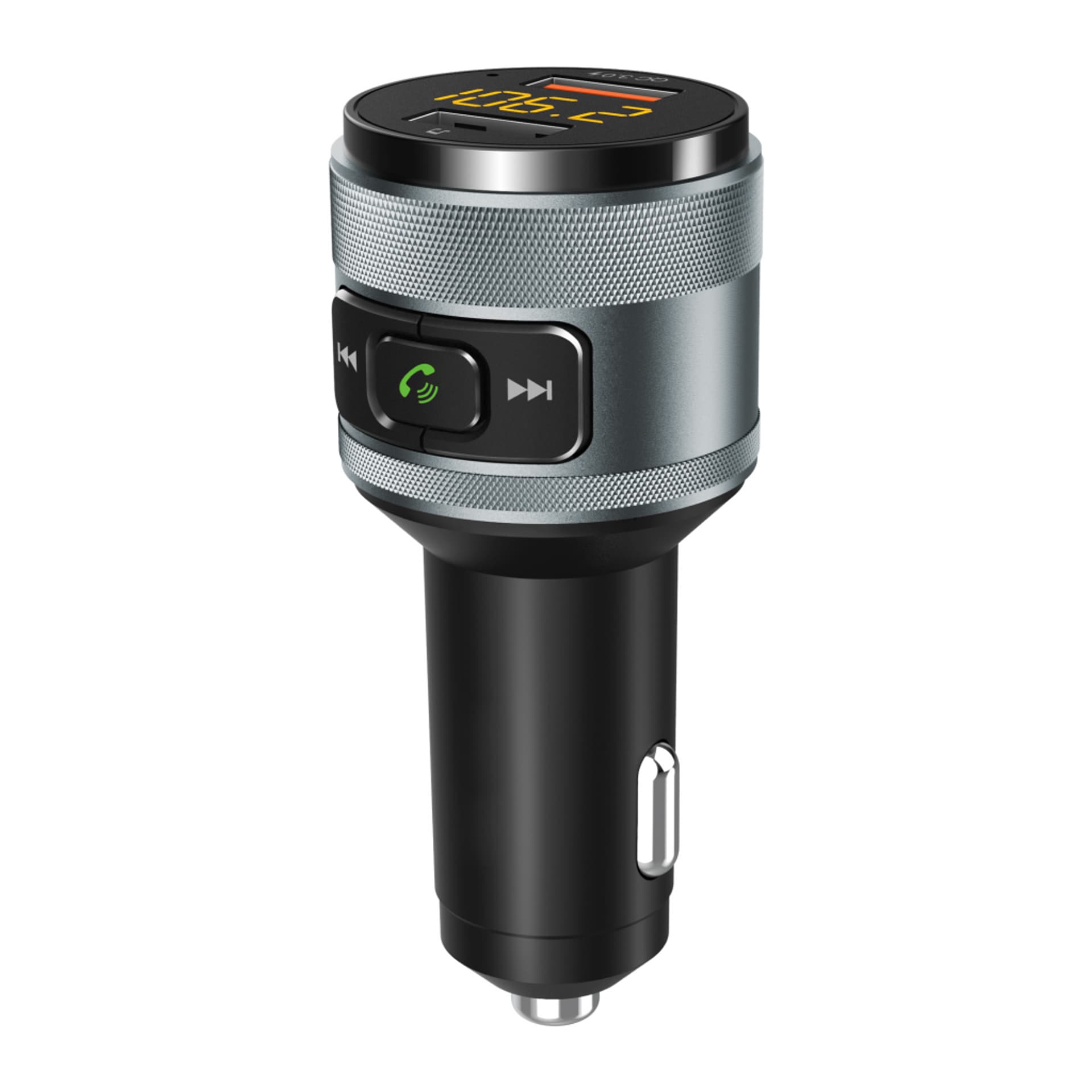 

TRANSMITER samoch FM MP3 z funkcją BT,USB LCD FM-57 ART QC3.0