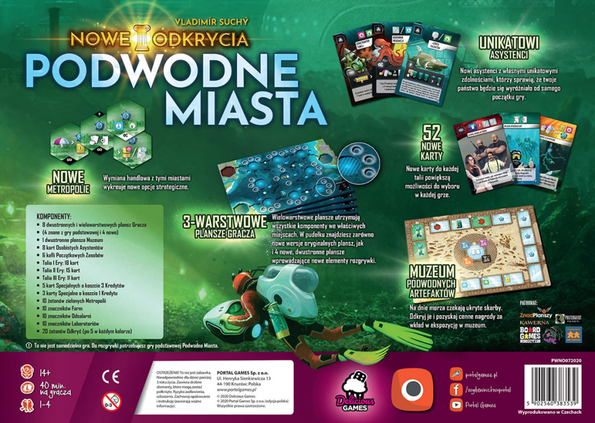 

GRA PODWODNE MIASTA: NOWE ODKRYCIA - dodatek PORTAL