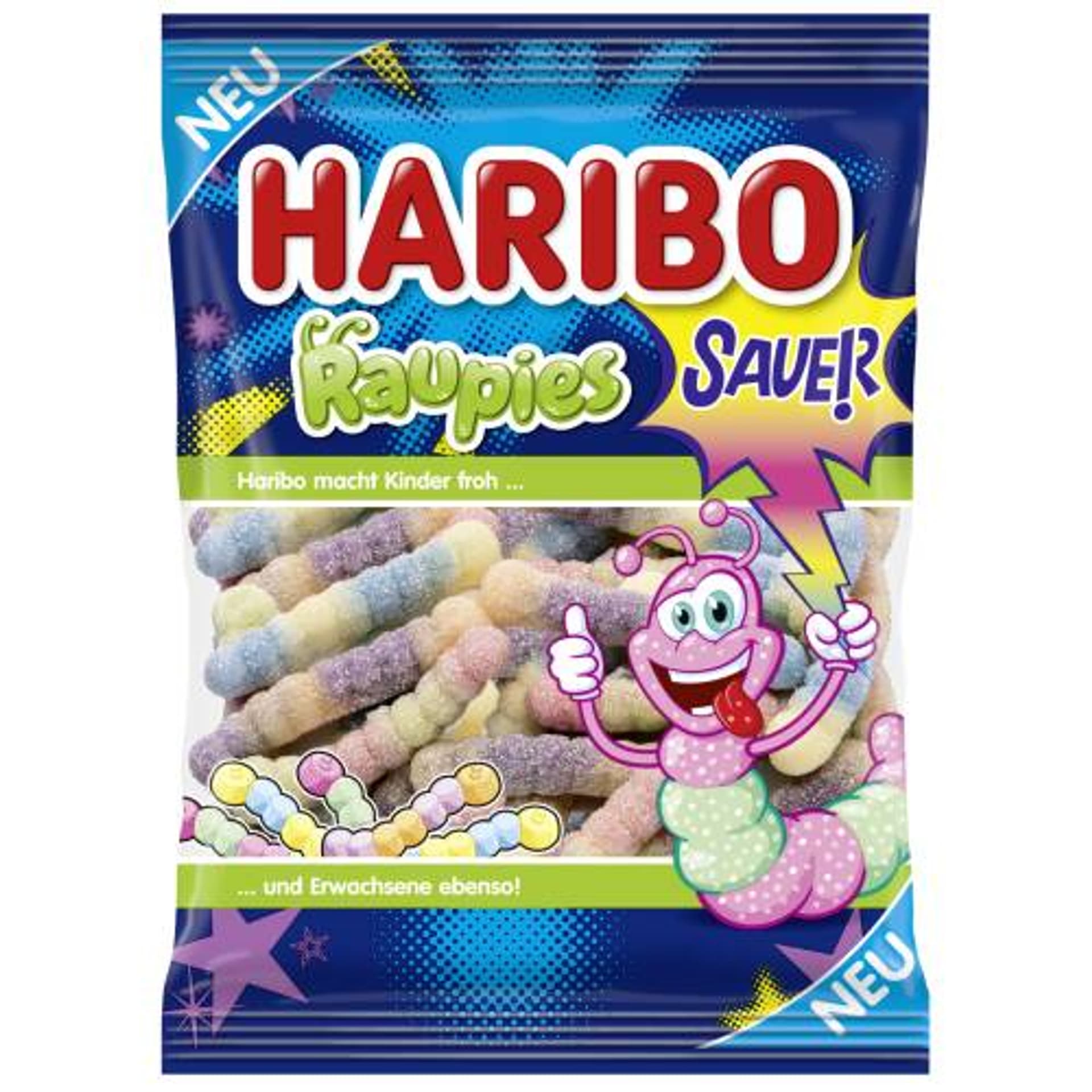 

Haribo Raupies Sauer Żelki 160 g