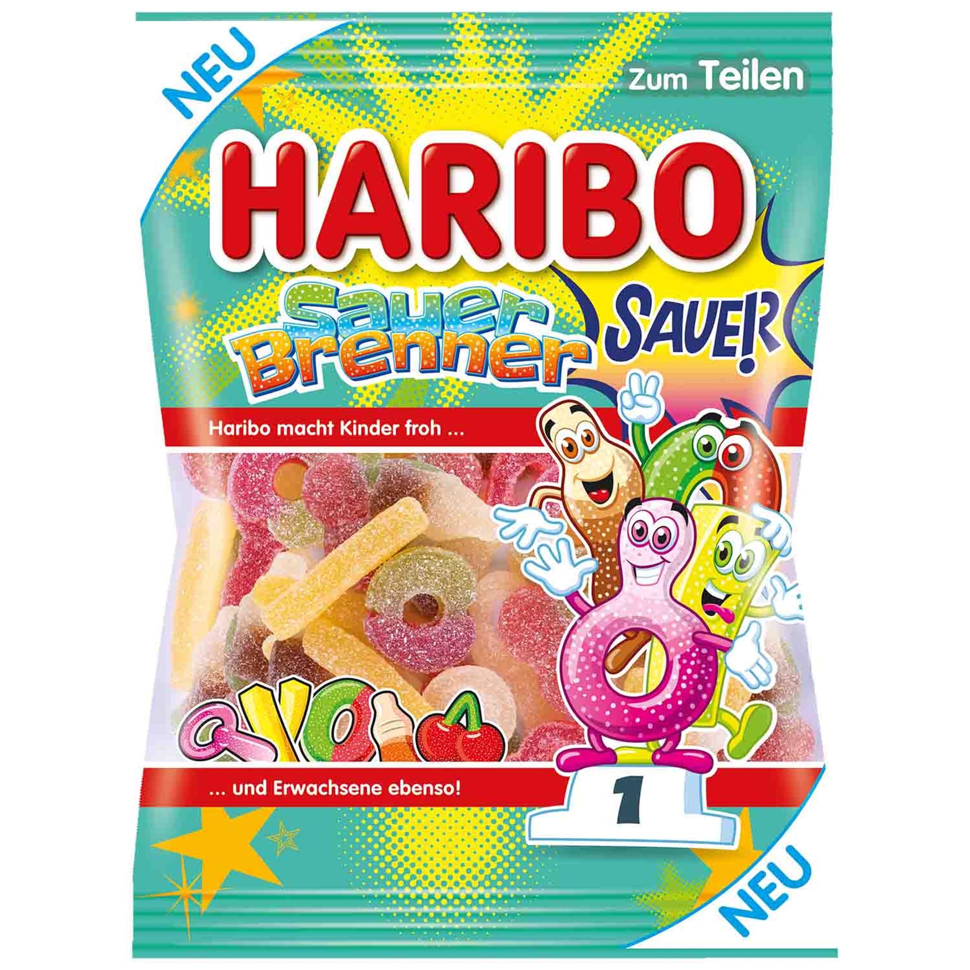 

Haribo Sauer Brenner Żelki 160 g