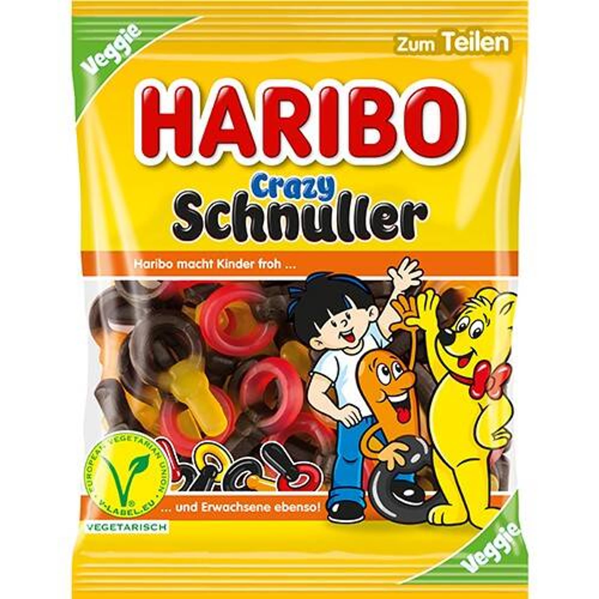 

Haribo Crazy Schnuller Żelki 175 g