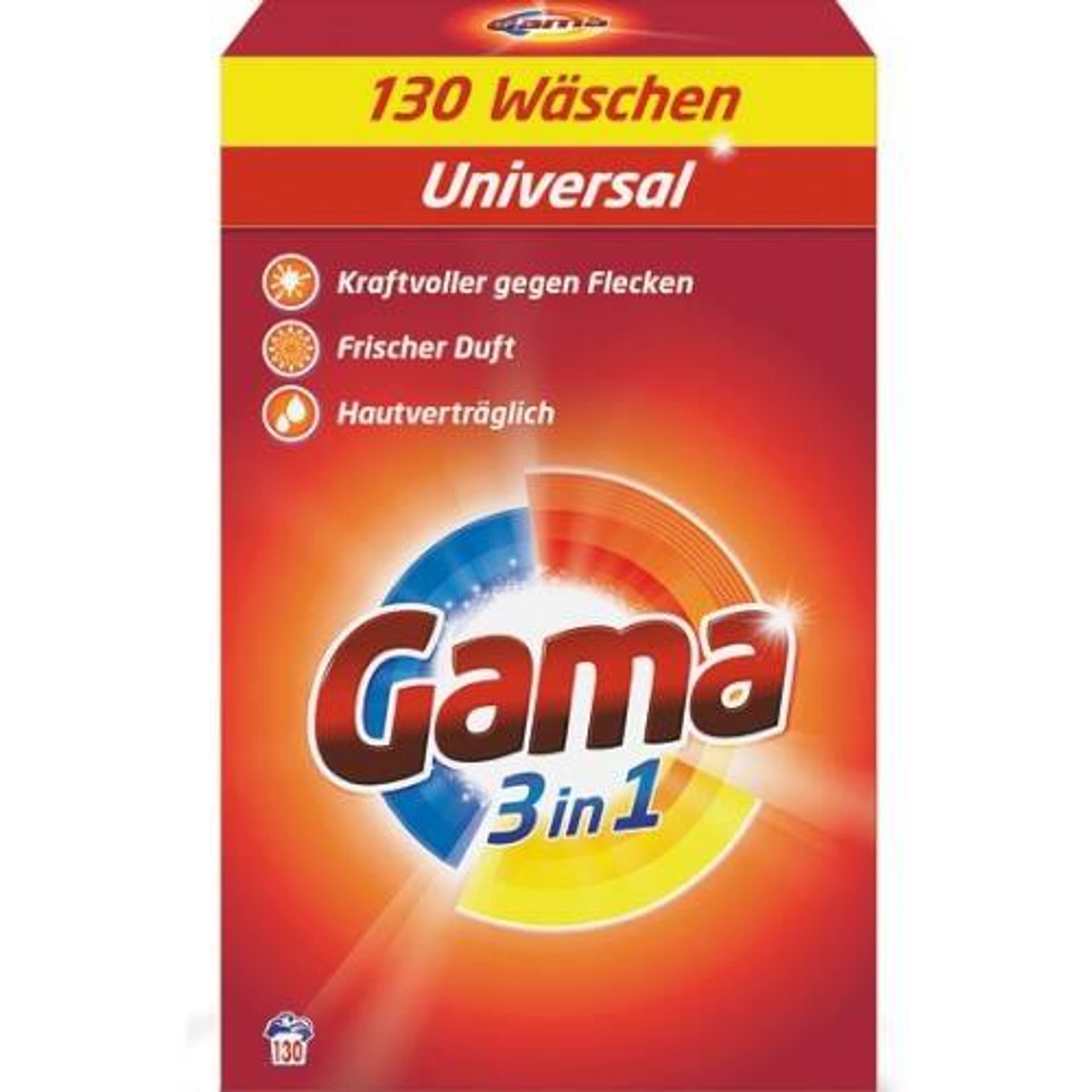 

Gama Uniwersal Proszek do Prania 130 prań DE