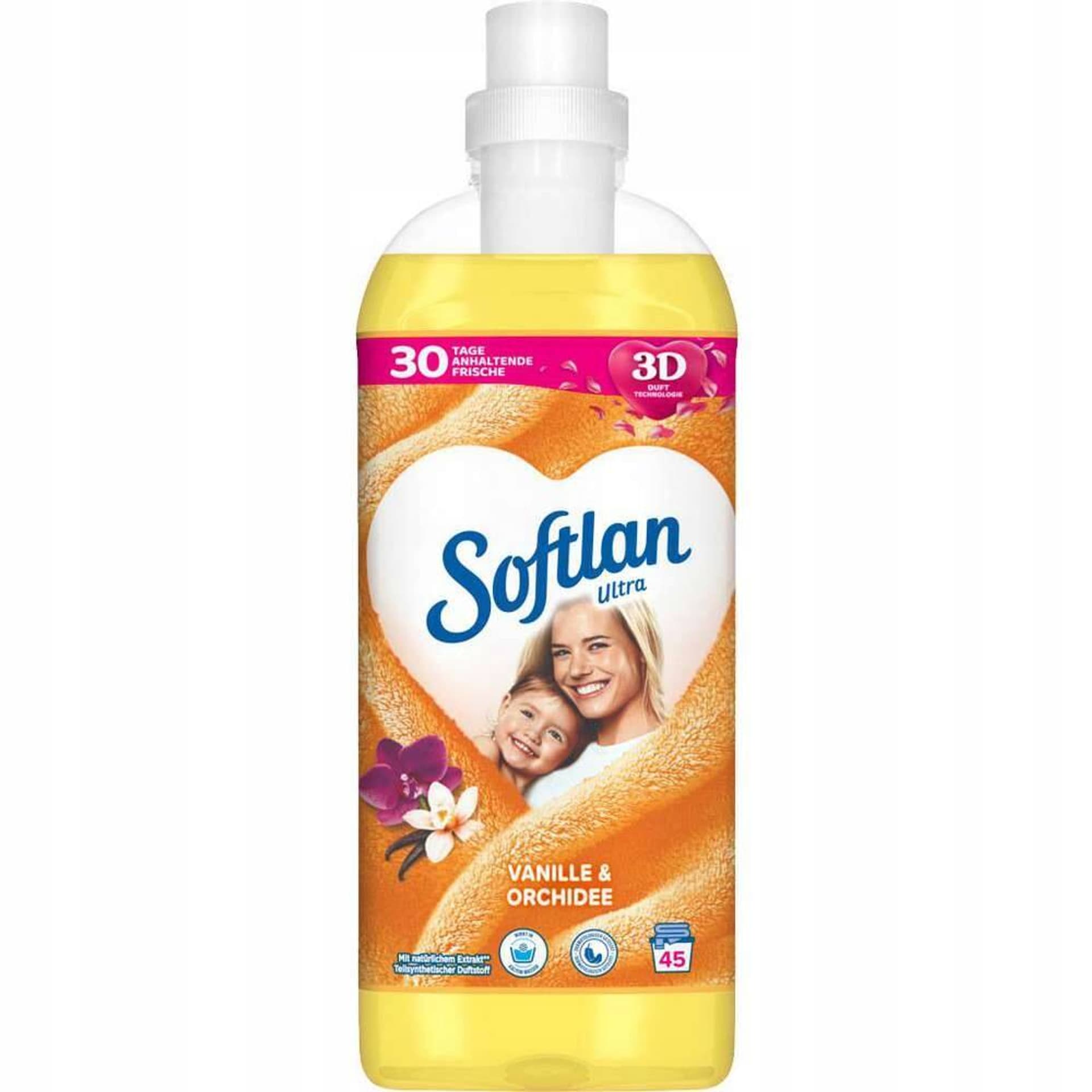 

SOFTLAN Płyn do płukania 1L 45p Vanile&aOrchidee żółty