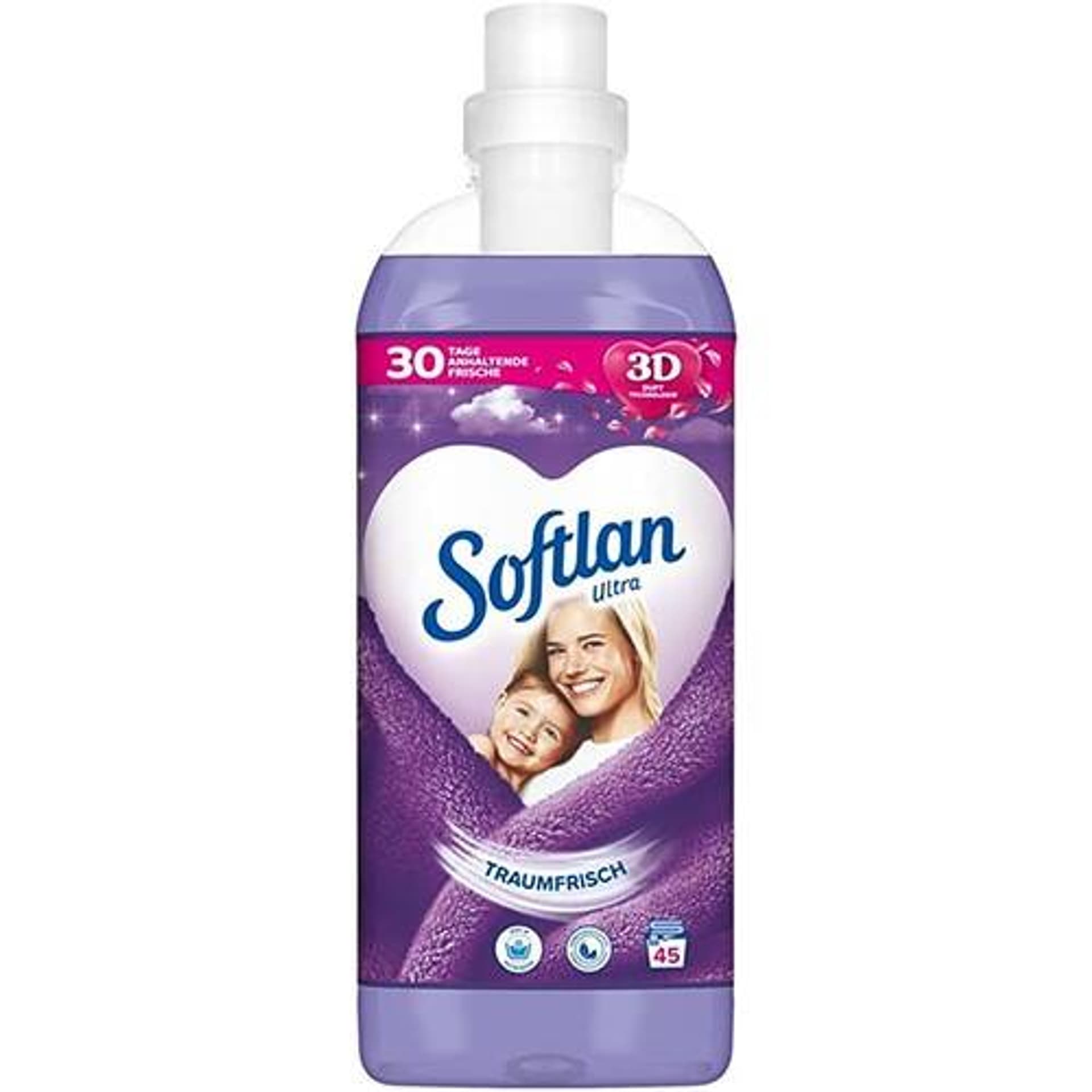 

SOFTLAN Płyn do płukania 1L 45p Traumfrisch (fioletowy)