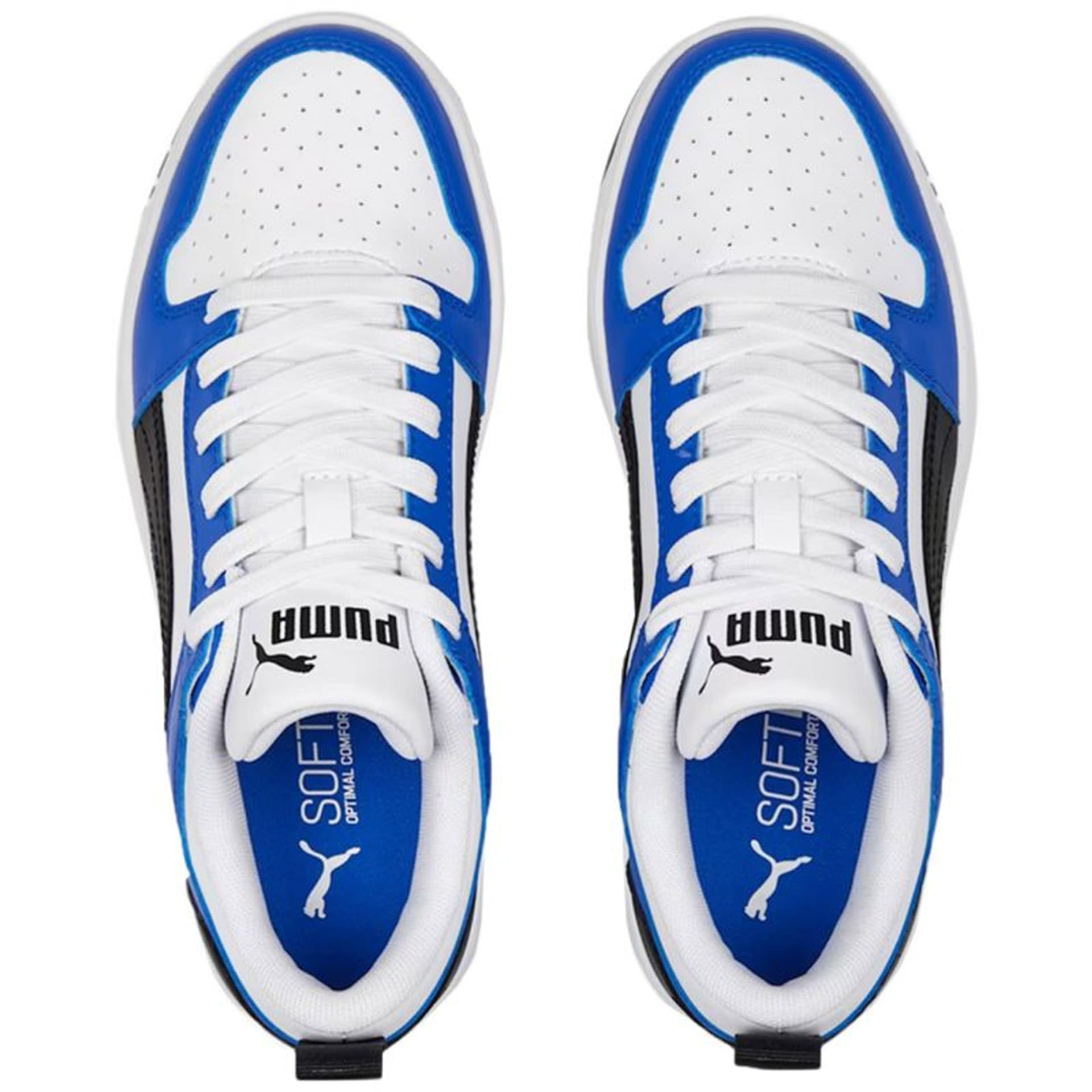 

Buty Puma Rebound Layup Lo SL Jr 370490 (kolor Biały. Niebieski, rozmiar 37)