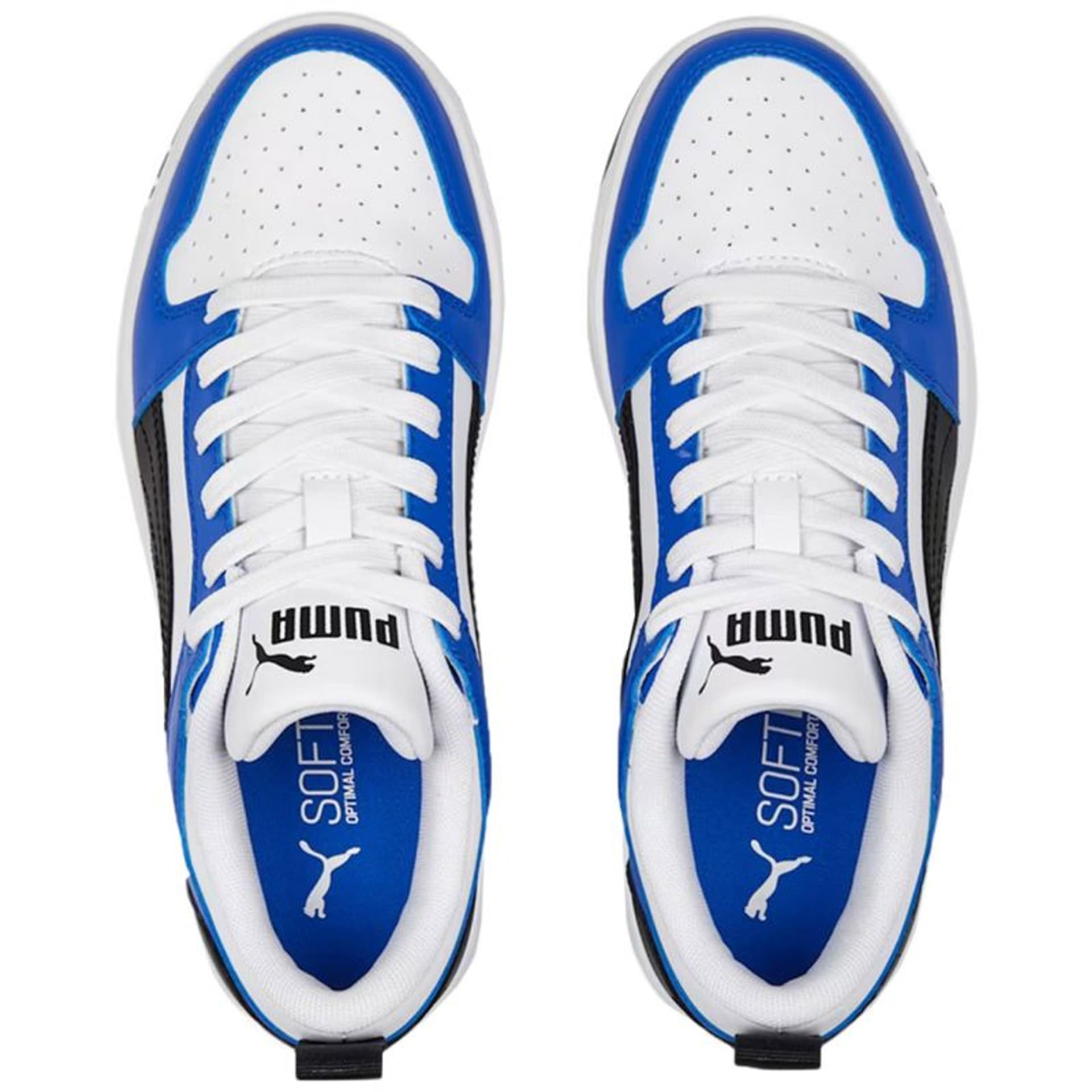 

Buty Puma Rebound Layup Lo SL Jr 370490 (kolor Biały. Niebieski, rozmiar 37.5)