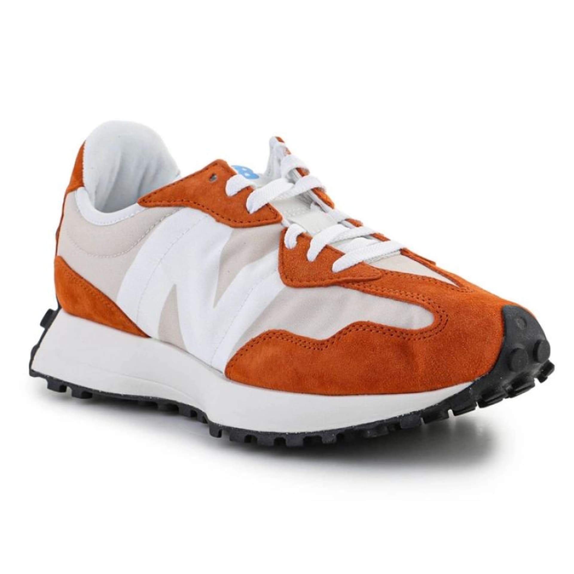 

Buty New Balance M U327 (kolor Biały. Pomarańczowy, rozmiar EU 43)