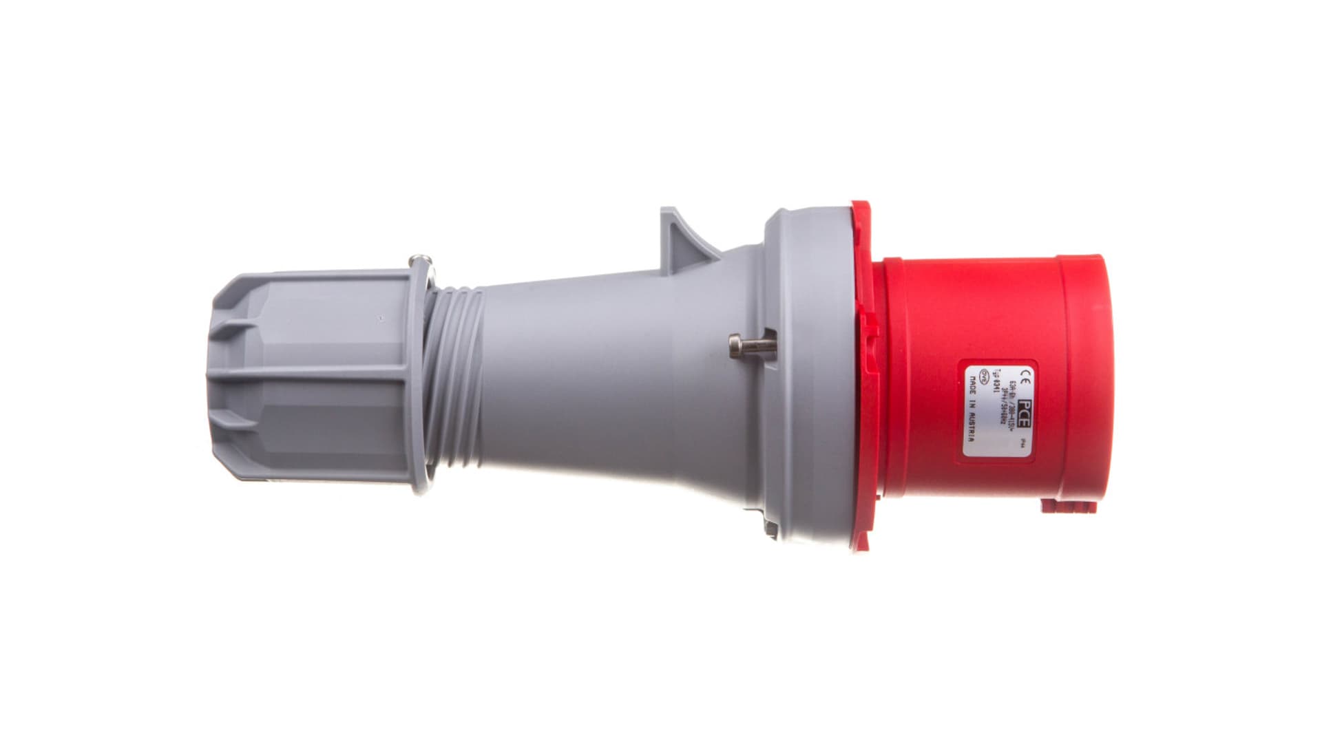

Wtyczka przenośna 63A 4P 400V czerwona IP44 POWER TWIST 0341-6