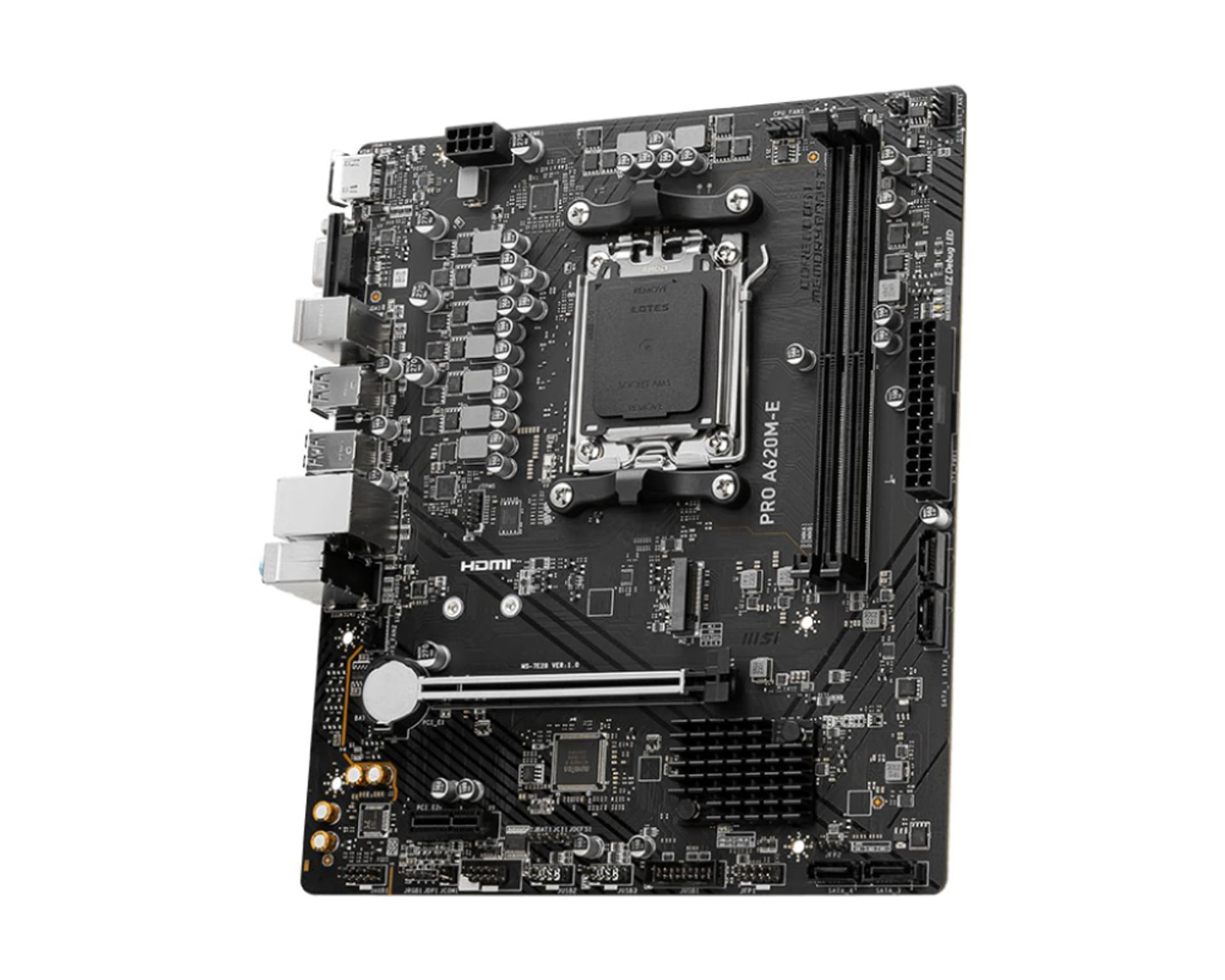 

Płyta główna MSI PRO A620M-E AM5 microATX