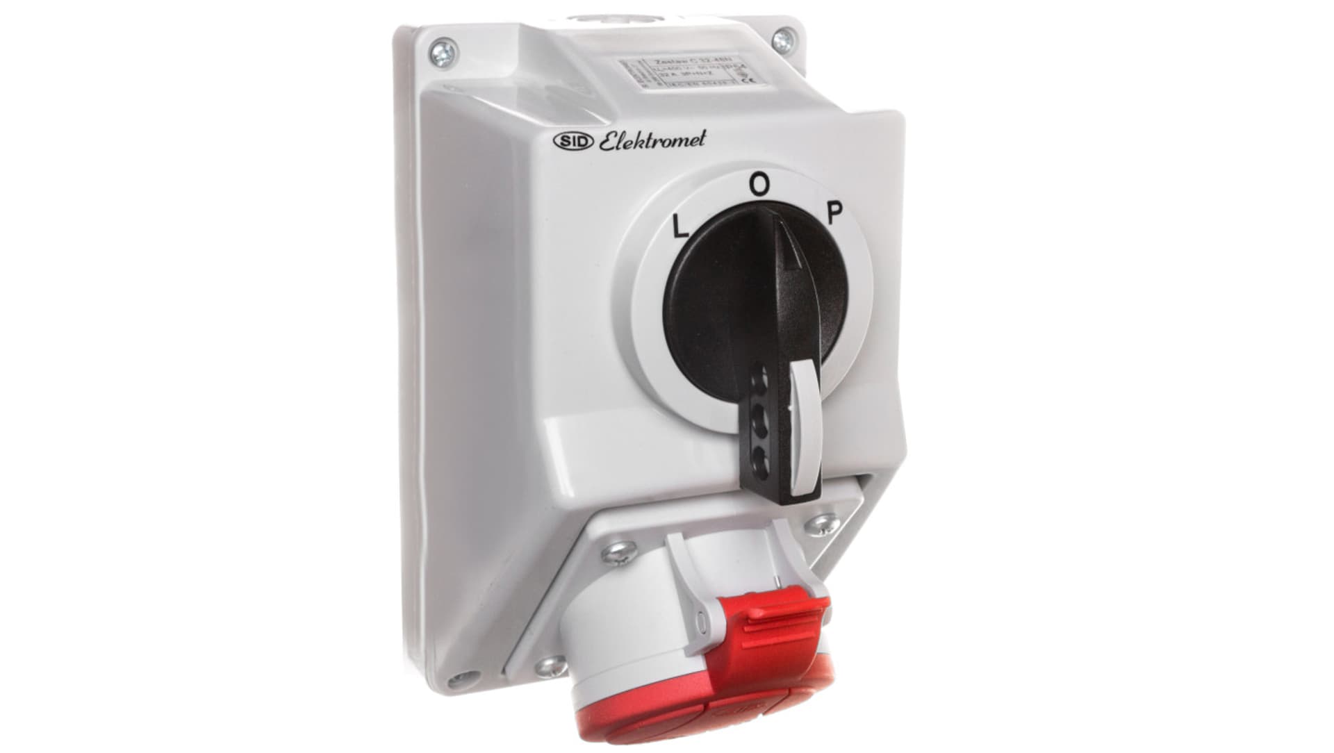 

Zestaw instalacyjny z gniazdem 5P L-0-P 32A IP54 C32-48N 974009