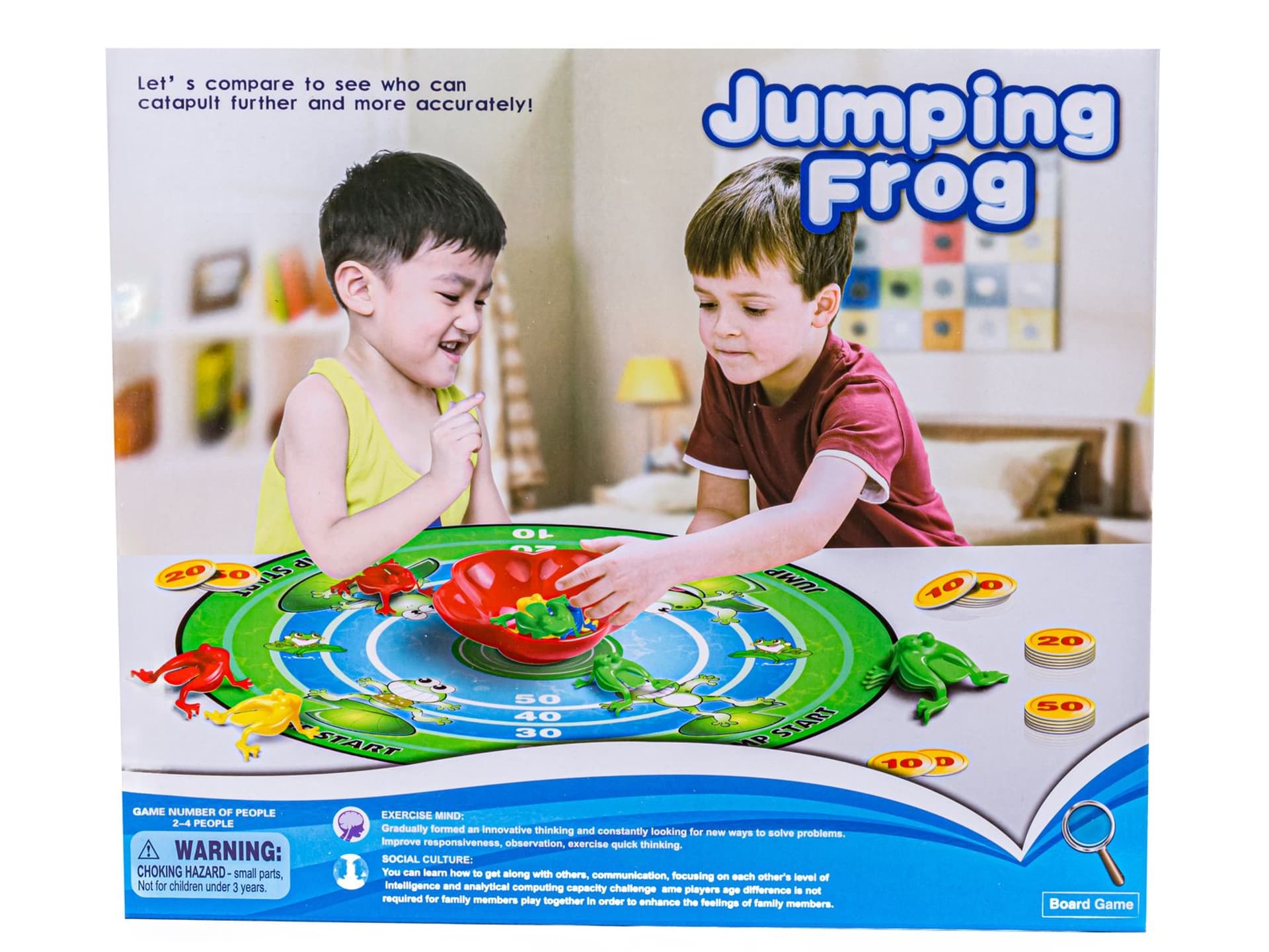 

Gra Planszowa Skaczące Żabki, Jumping Frog