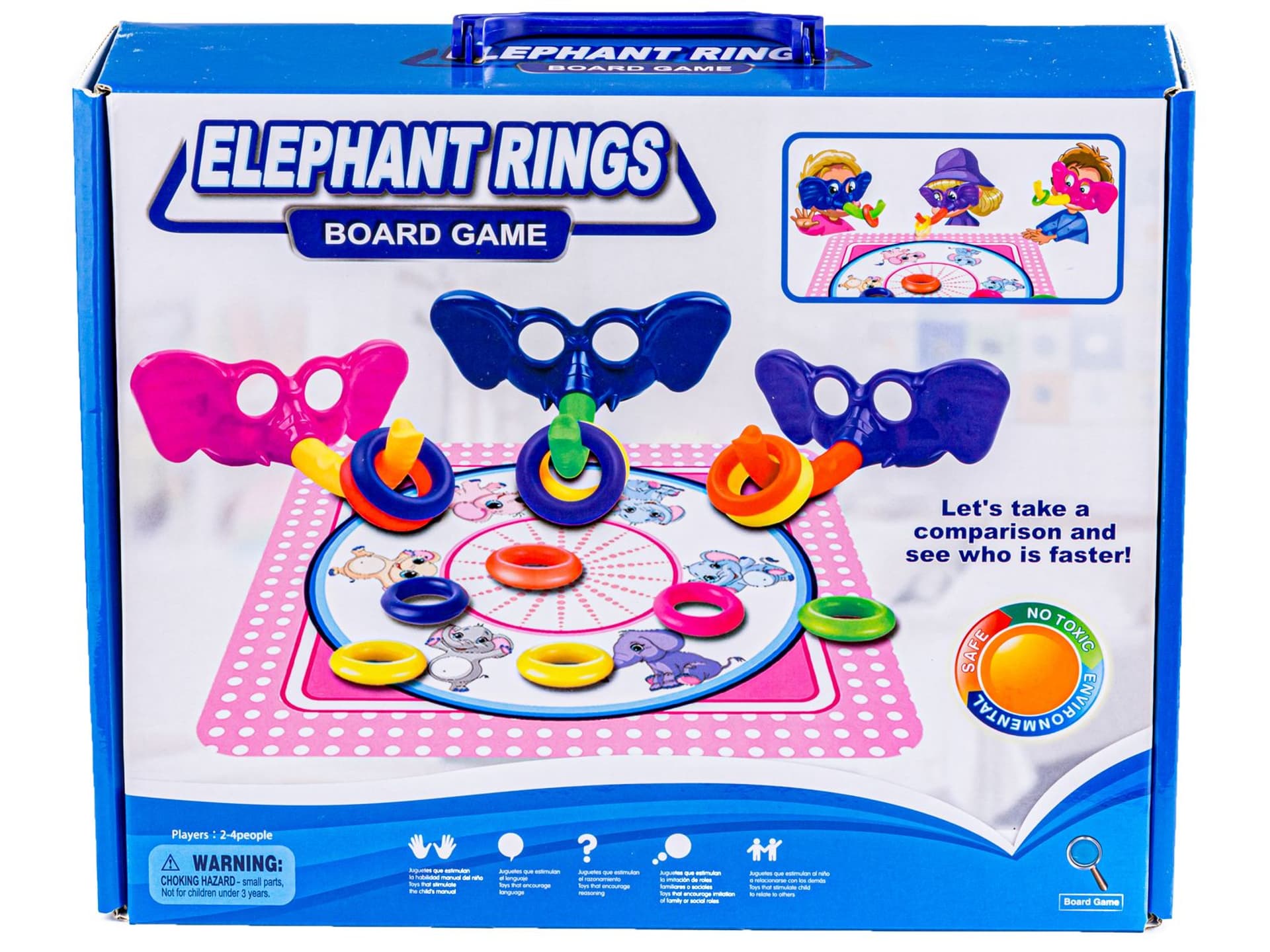 

Gra Zręcznościowa Złap obręcze - Słonie I Obręcze, Elephant Rings