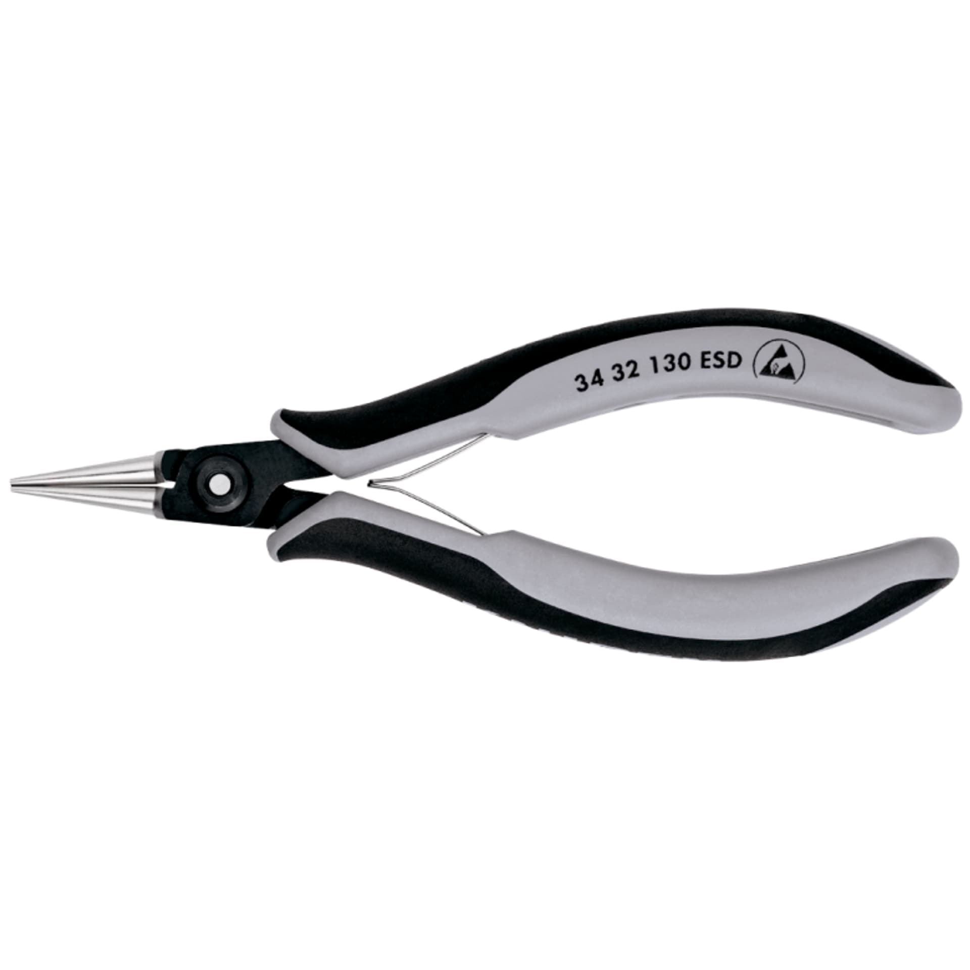 

Szczypce precyzyjne dla elektroników ESD 34 32 130 ESD KNIPEX