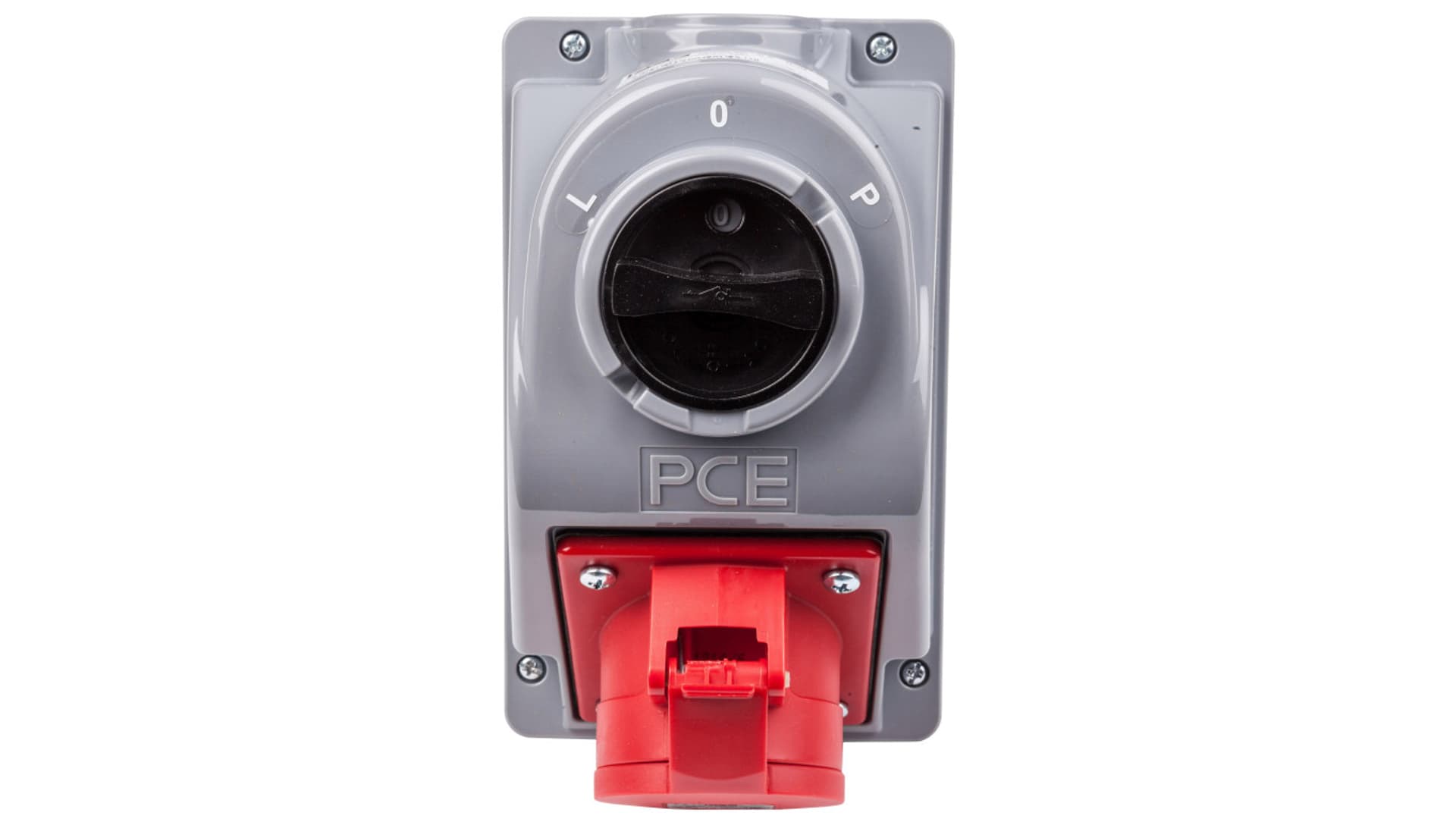 

Gniazdo stałe z wyłącznikiem L-0-P 32A 4P 400V IP44 COMBO-POL 960624401W