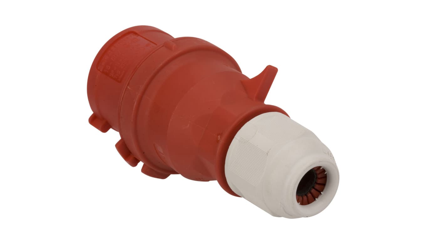 

Wtyczka przenośna 16A 5P 400V 6h IP44 MULTI-GRIP Quick-Connect 2136