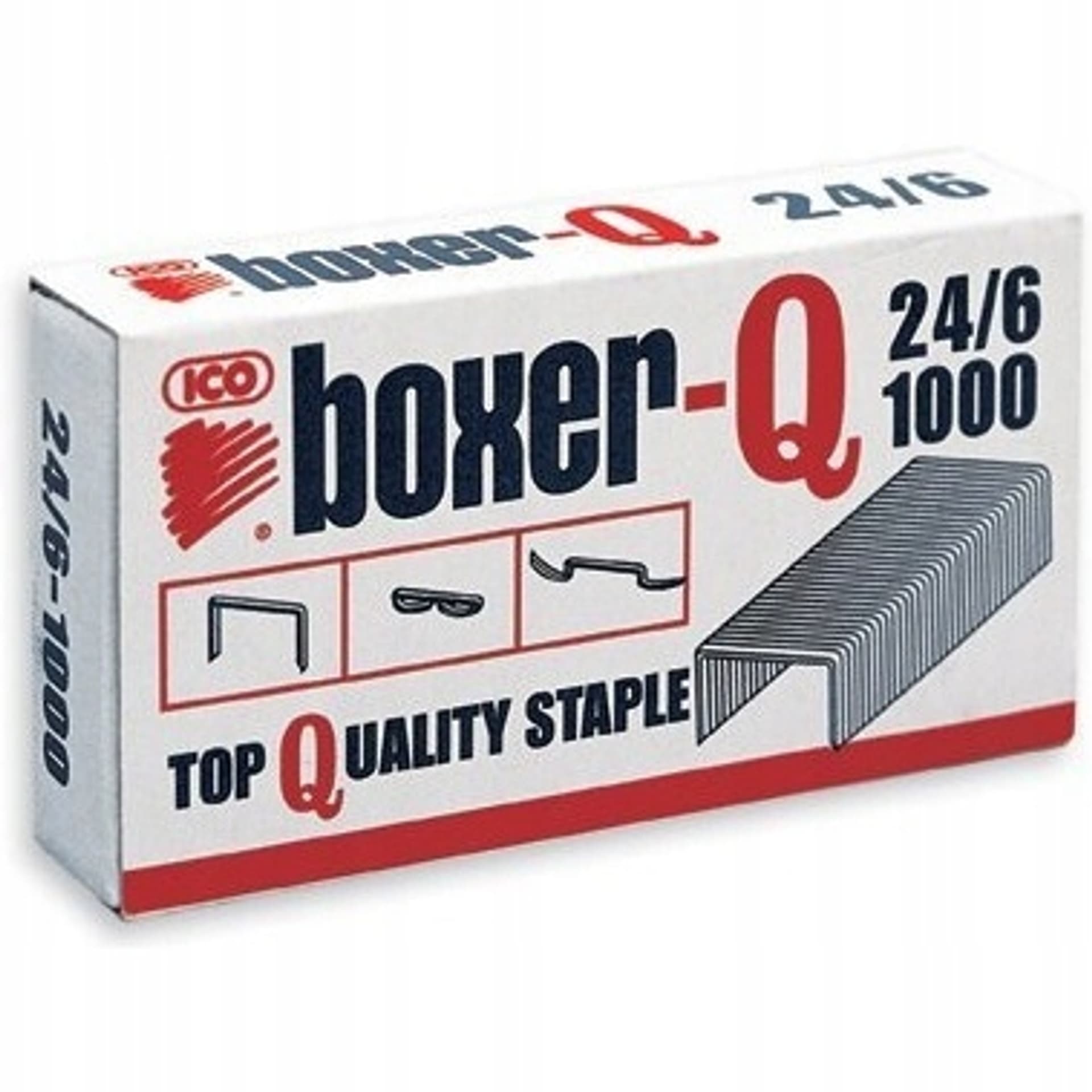 

Zszywki SAX 24/6-1000 galwanizowane BOXER SAXB24/6