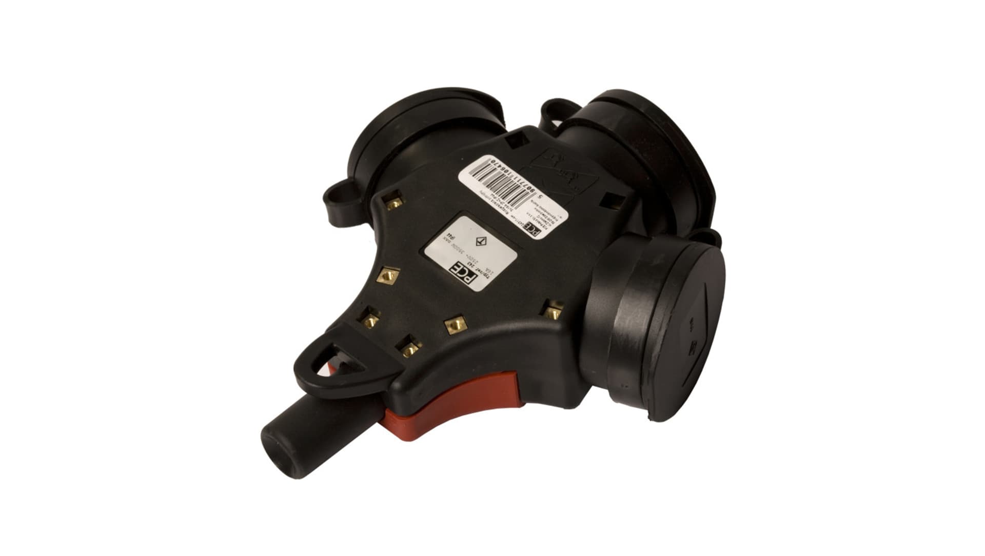 

Rozgałęźnik gumowy do przedłużacza 3-gniazda z/u 10/16A 230V IP44 TAURUS 24311-sw