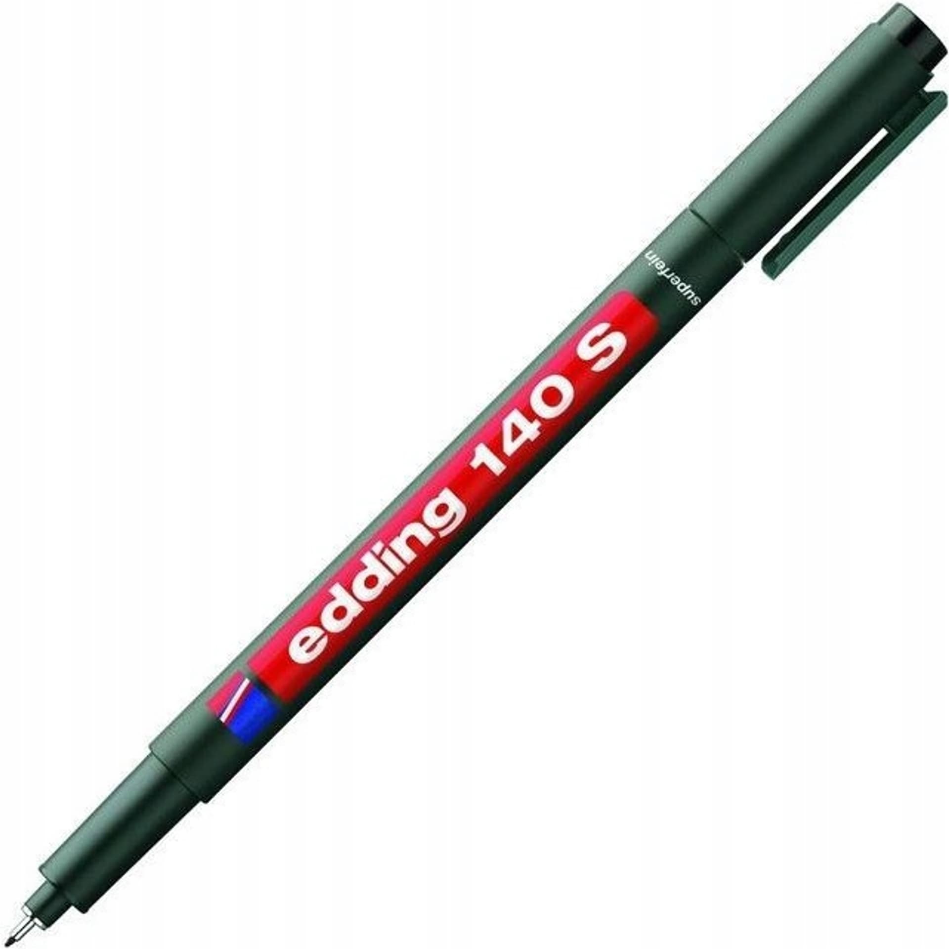 

Marker niezmywalny do folii 0,3mm czarny 140S/001/C ED EDDING