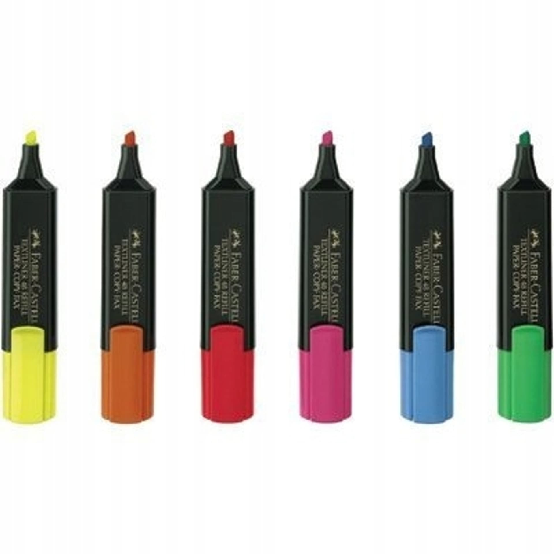 

Zakreślacz TEXTLINER 48 etui 6 kolorów 154806 FC FABER CASTELL