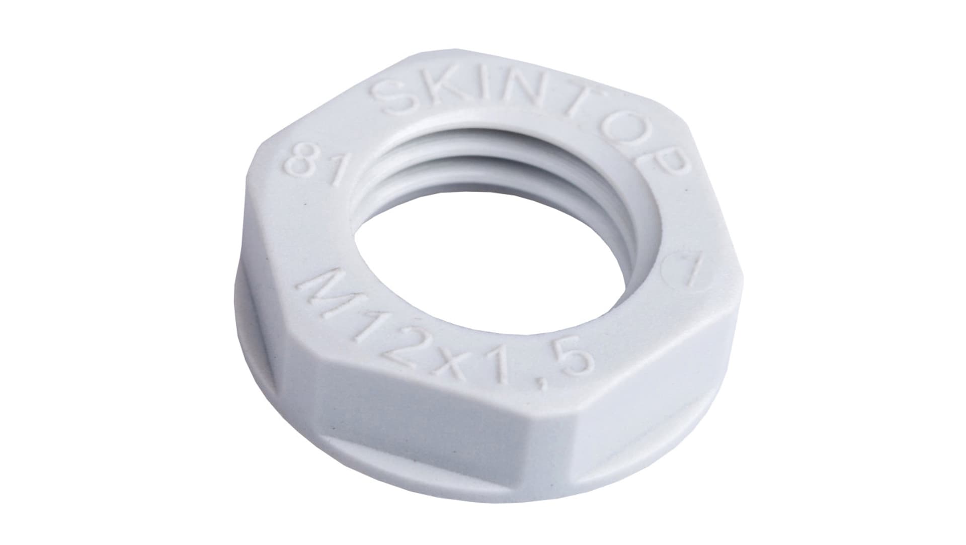 

Nakrętka poliamidowa M12 SKINTOP GMP-GL-M 12x1,5 jasnoszara 53119003 /100szt./