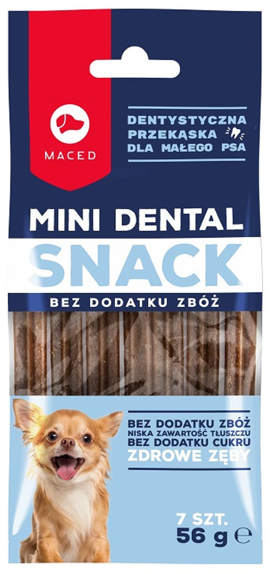 

MACED Mini dental snack 56g