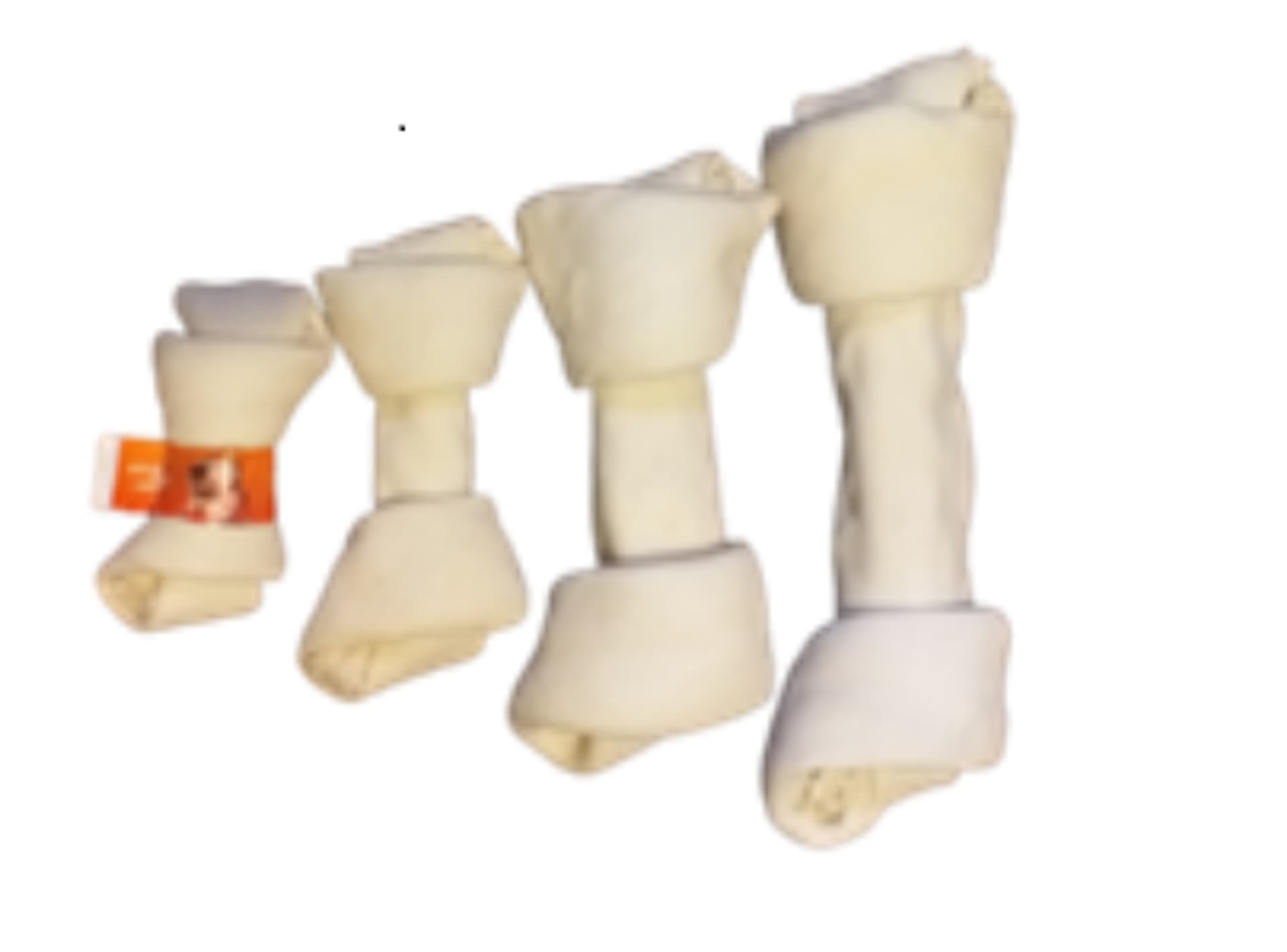 

HEALTHY SNACK Kość wiązana ze skóry krów peruwiańskich 15-18cm [KP-22]