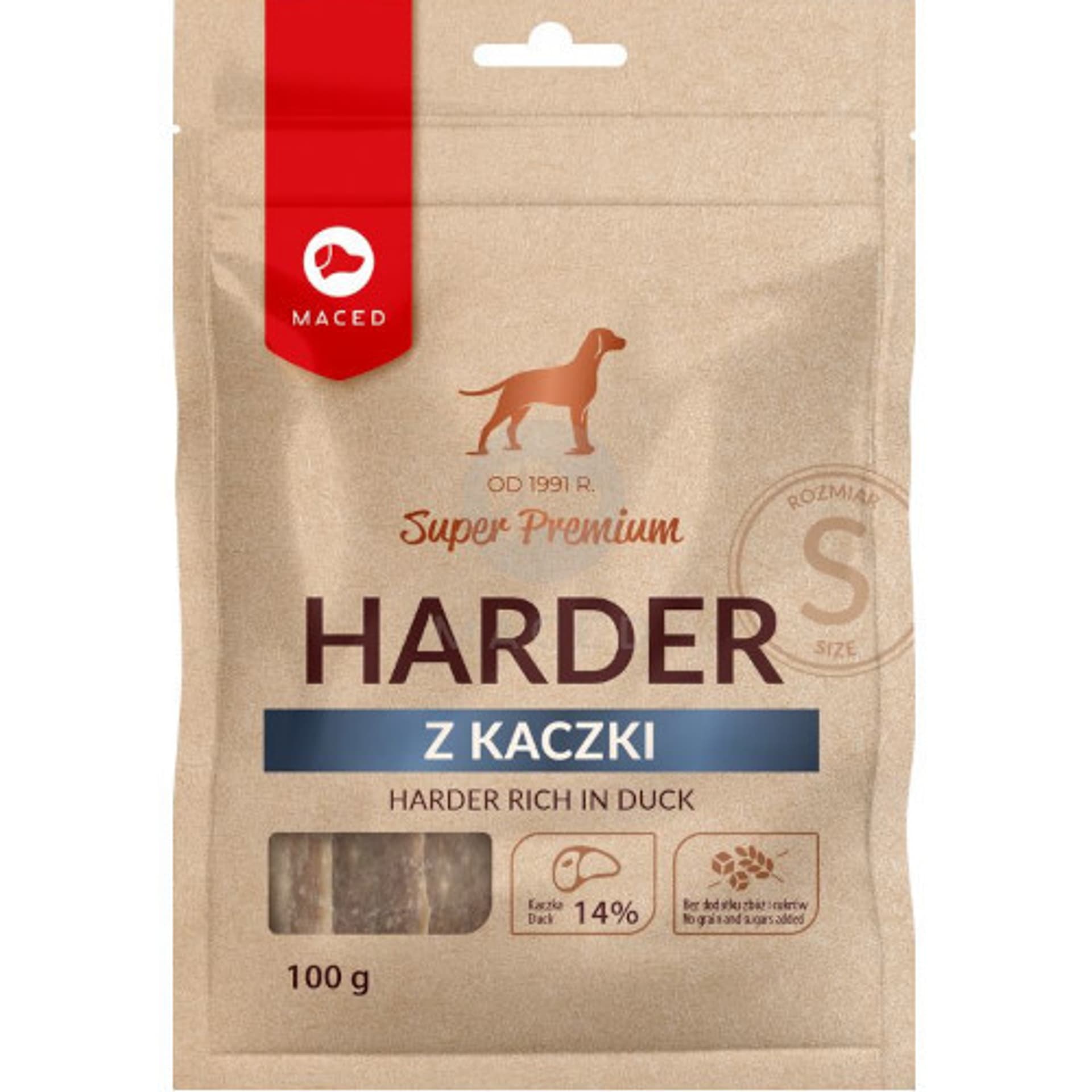 

MACED Harder z kaczki rozm.S 100g