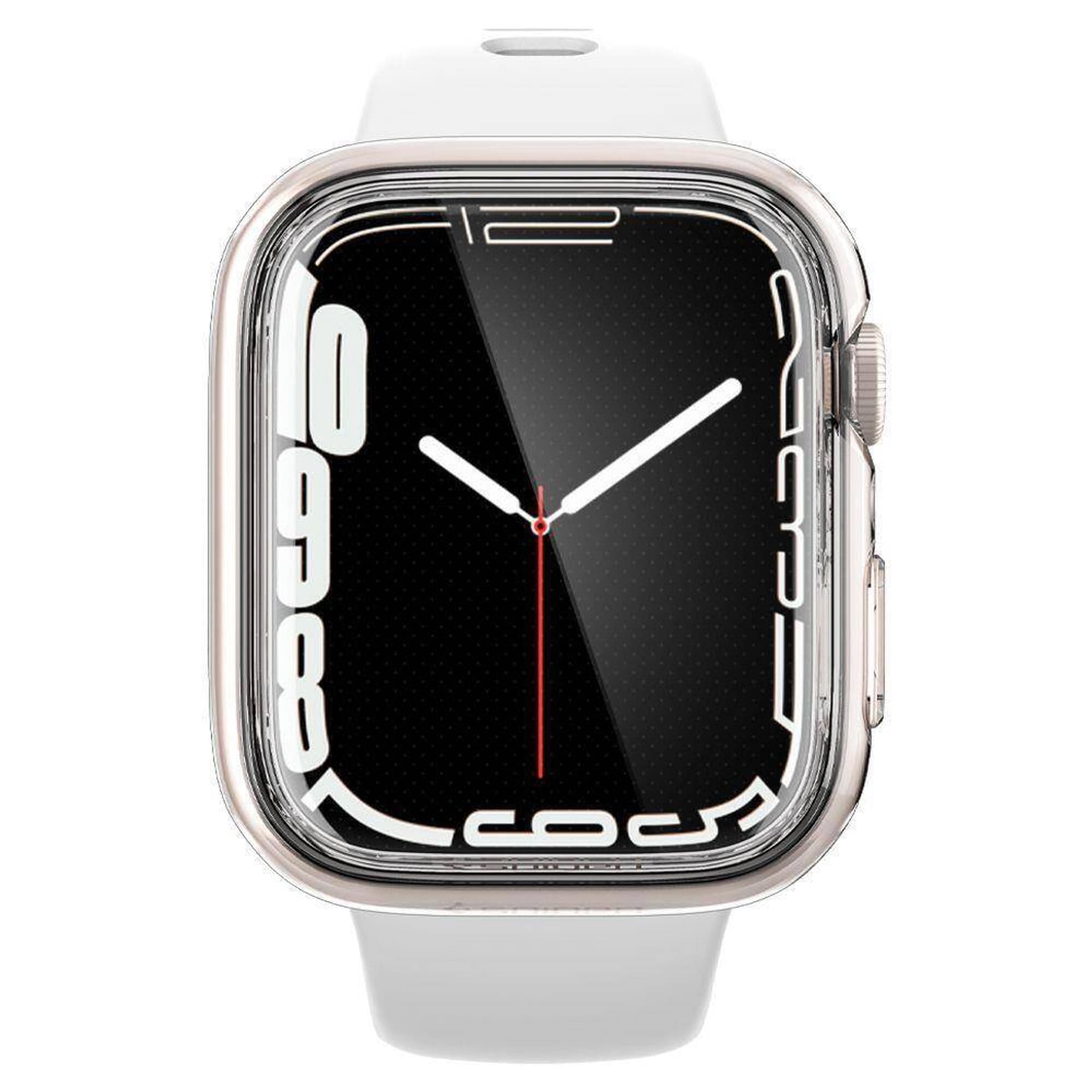 

Etui APPLE WATCH 7 / 8 / 9 (41MM) Spigen Ultra Hybrid Crystal Clear, 41mm) spigen ultra hybrid crystal clea