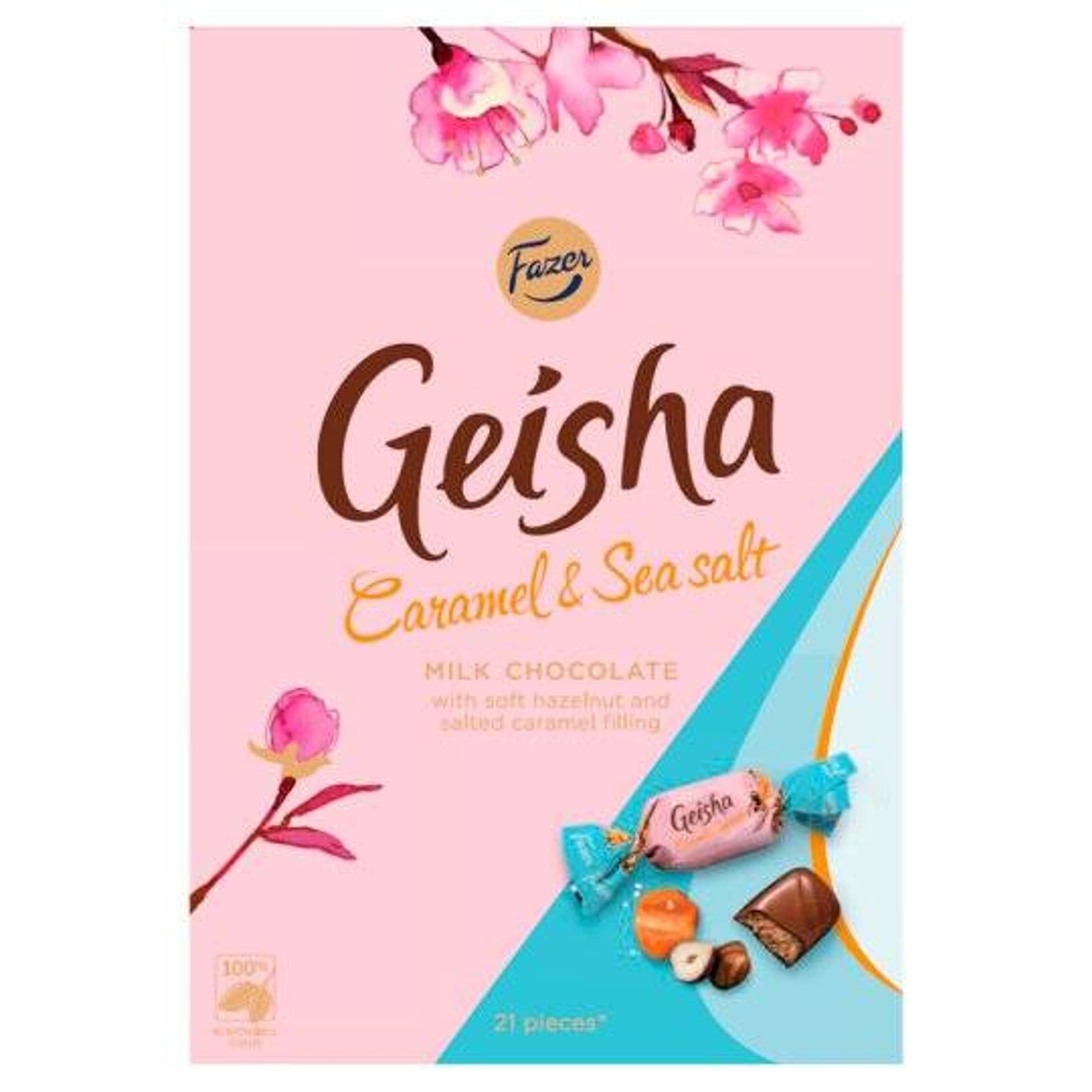 

Fazer Geisha Karmel i Sól Morska 150 g