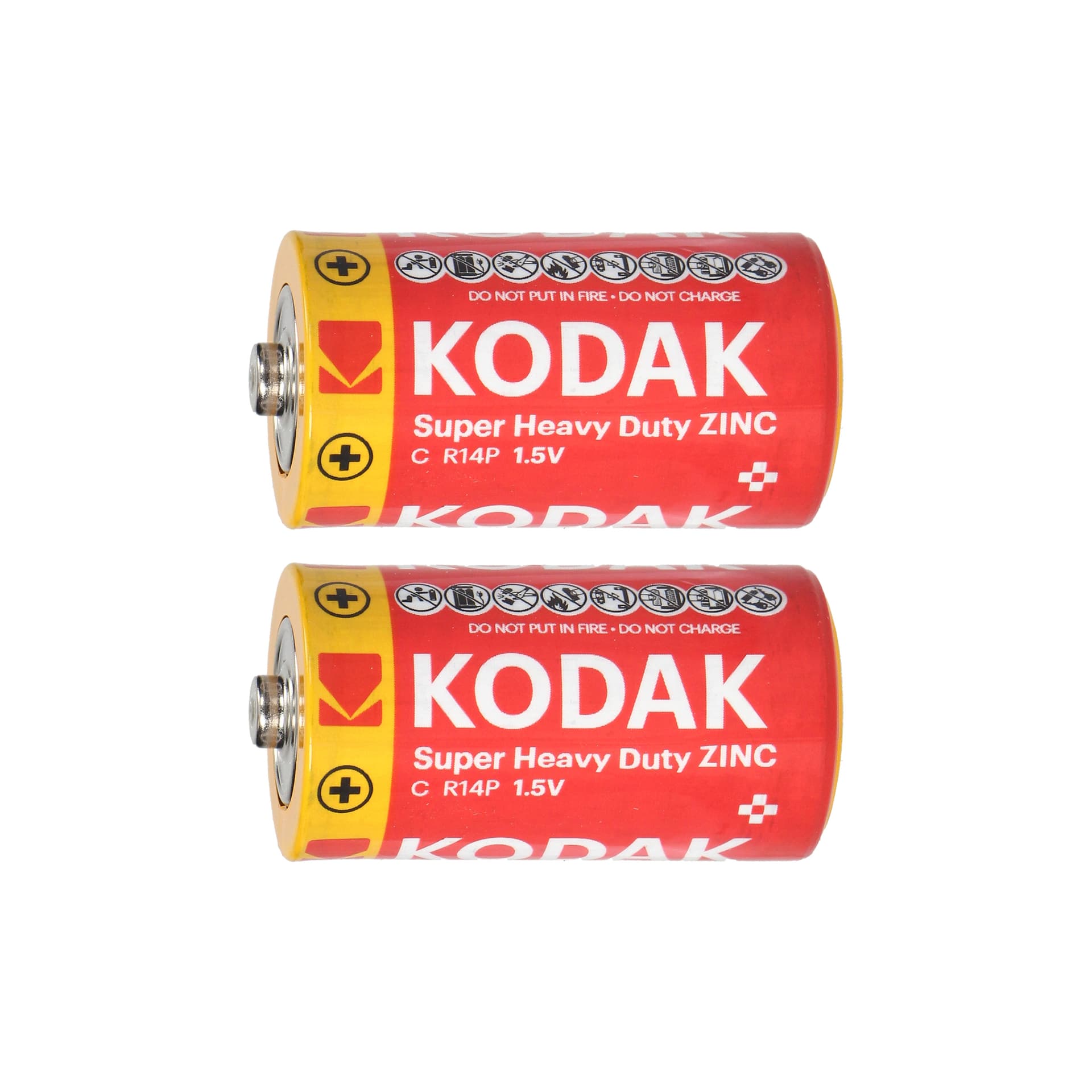 

Baterie Kodak ZINC Super Heavy Duty C LR14, 2szt. folia
