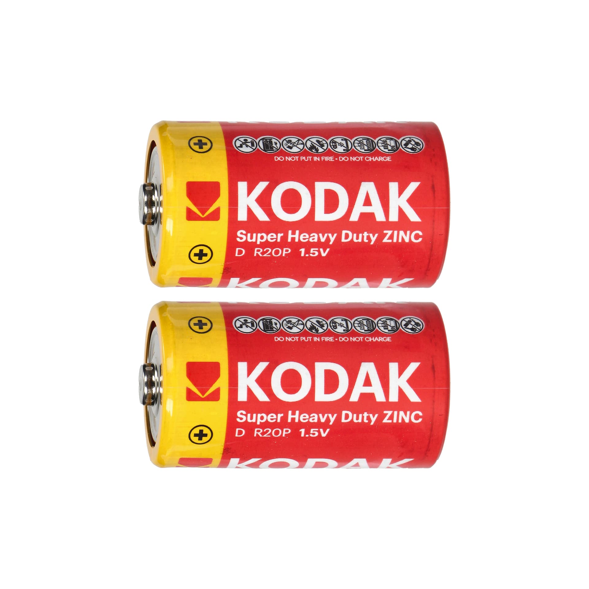 

Baterie Kodak ZINC Super Heavy Duty D LR20, 2 szt.